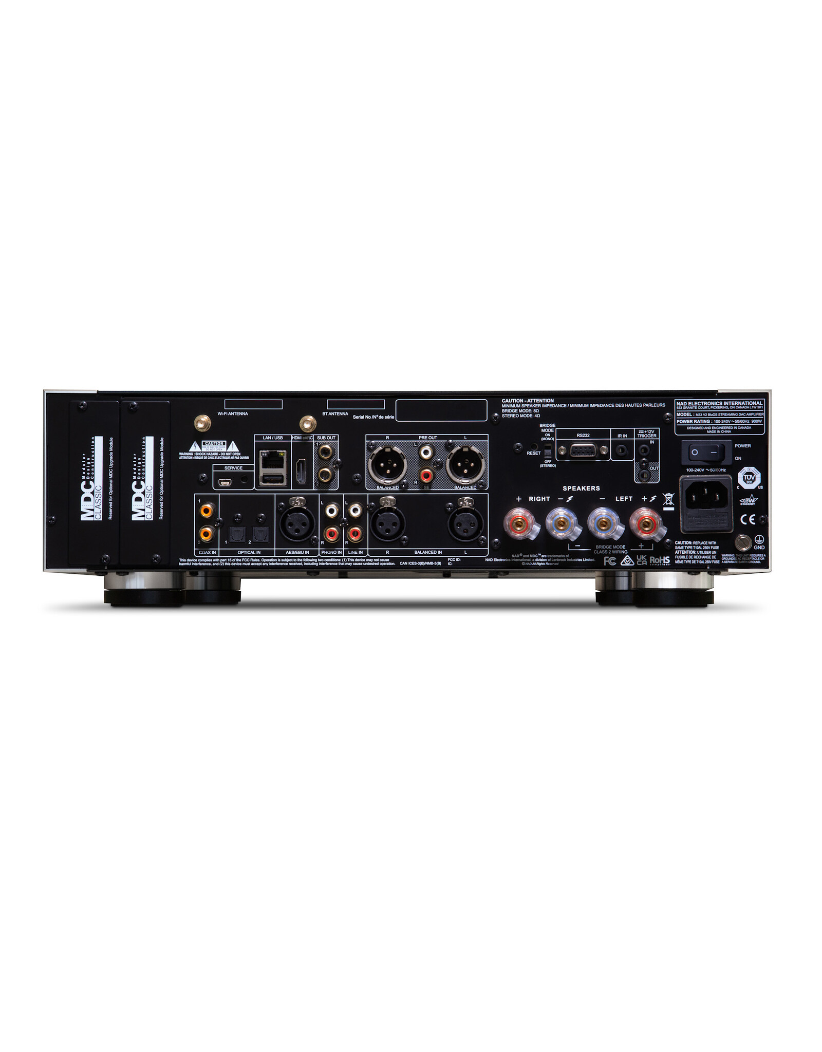 NAD NAD M33 V2 BluOS Streaming Amplifier