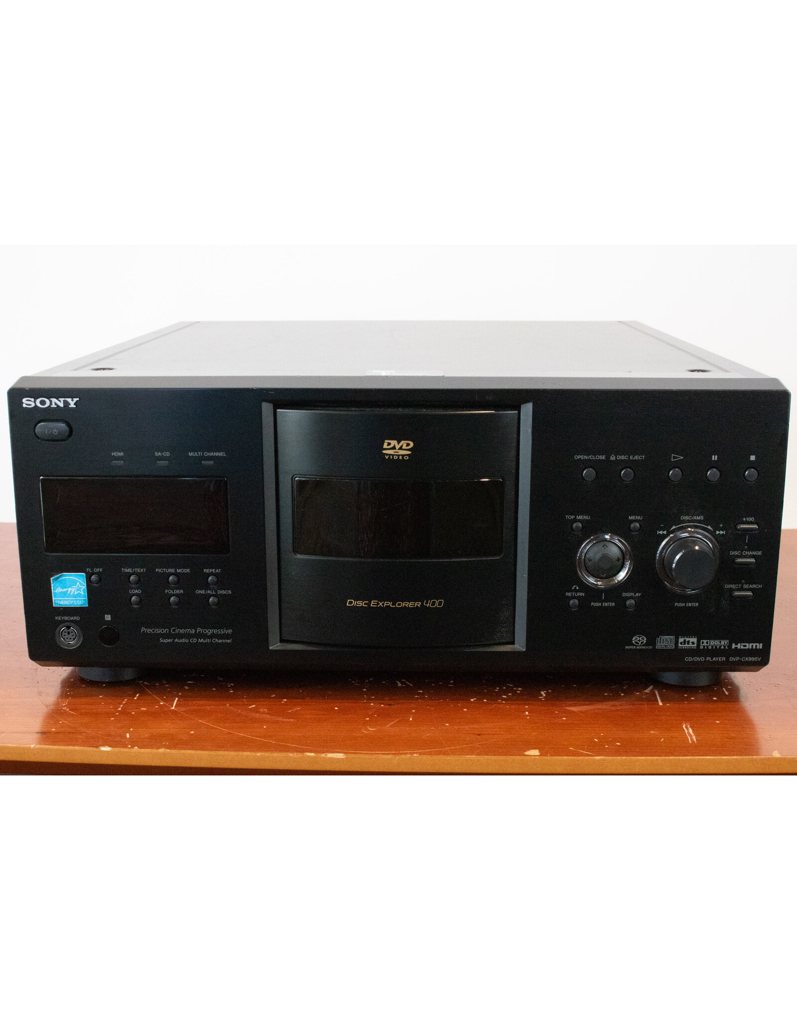 Sony Sony DVP-CX995V 400-Disc DVD CD Player USED