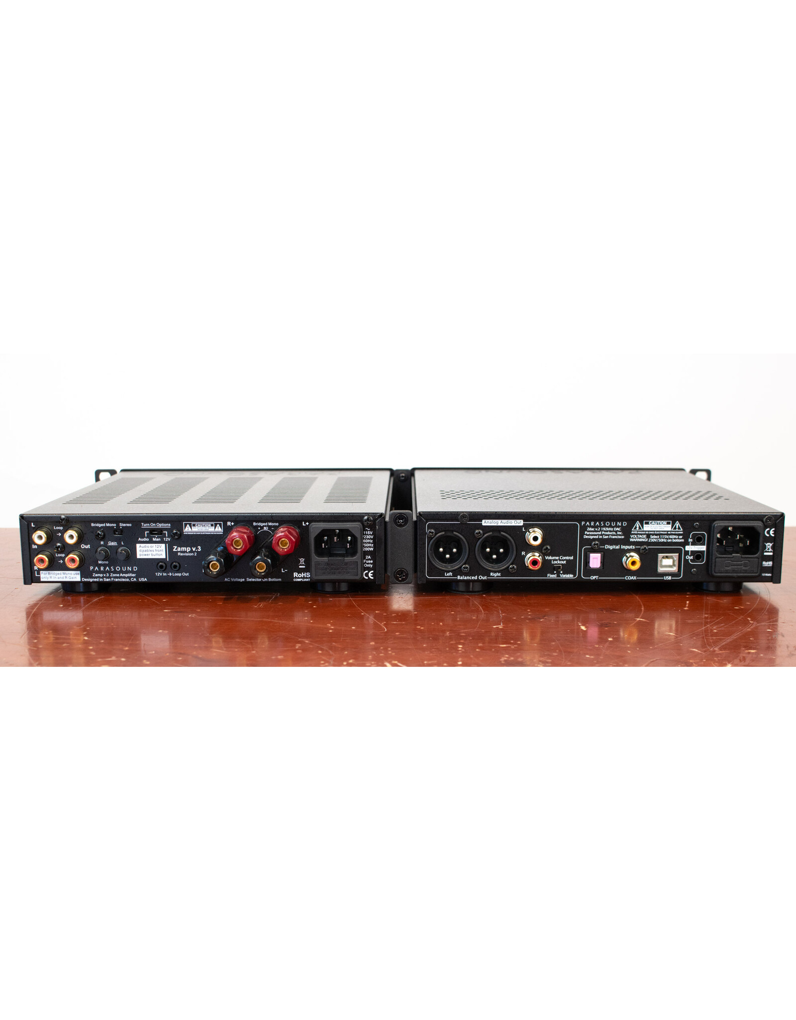 Parasound Parasound Zdac v.2 & Zamp v.3 Integrated Amp USED