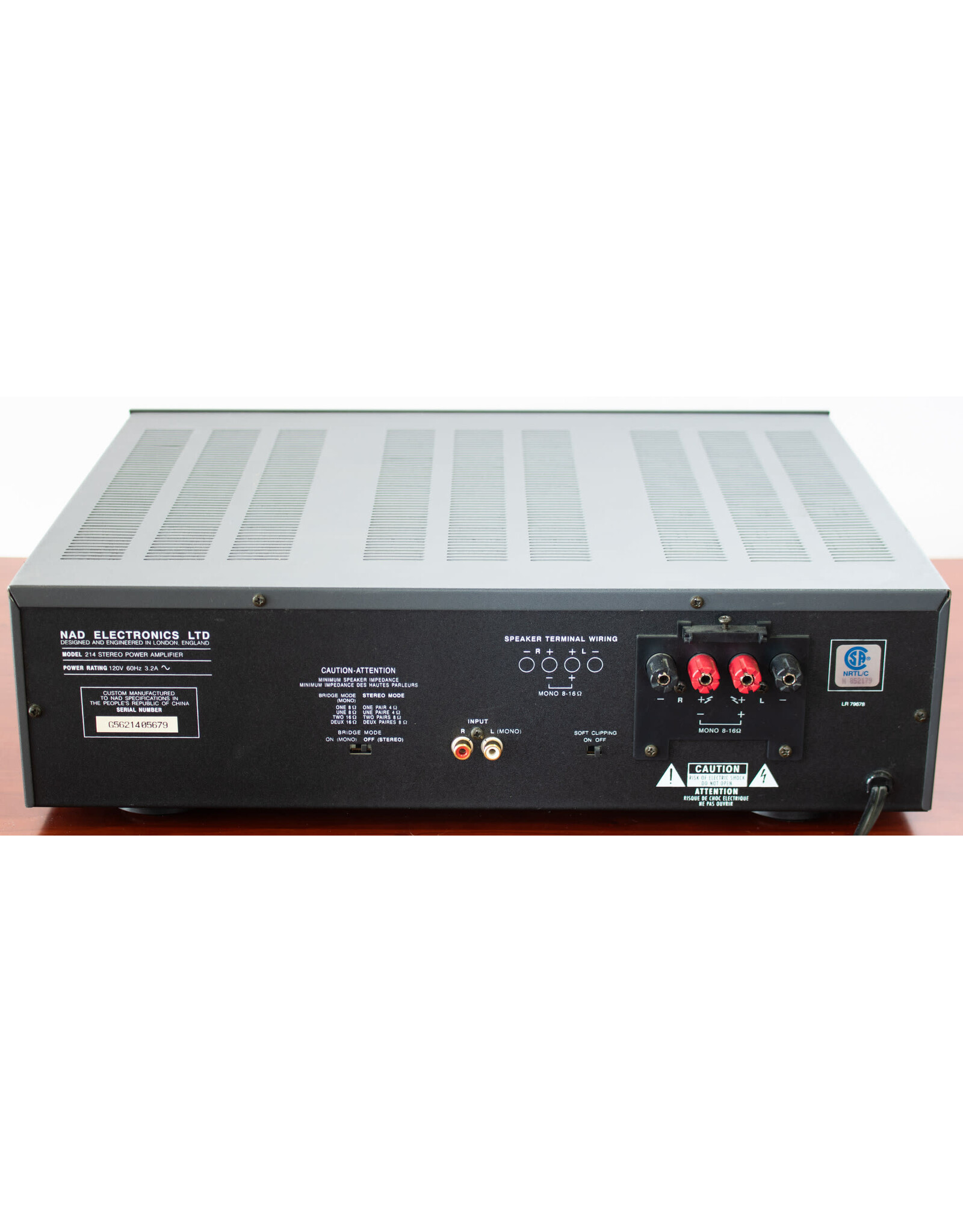 NAD NAD 214 Power Amp USED