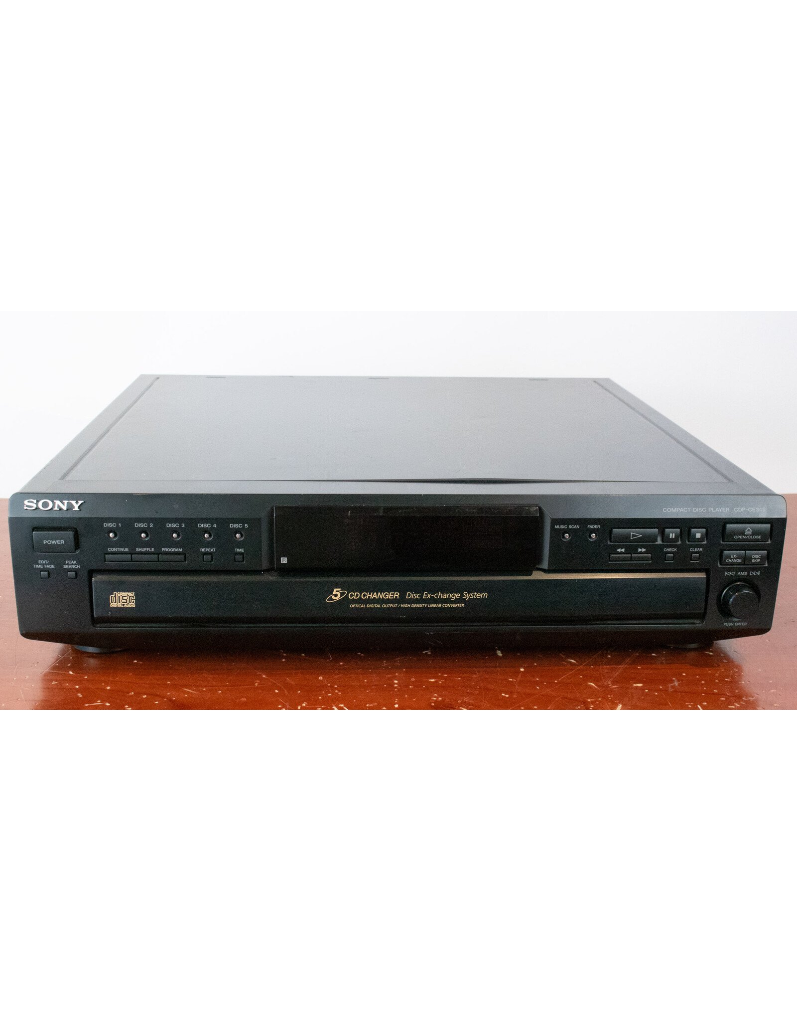 Sony Sony CDP-CE345 5-Disc CD Player USED