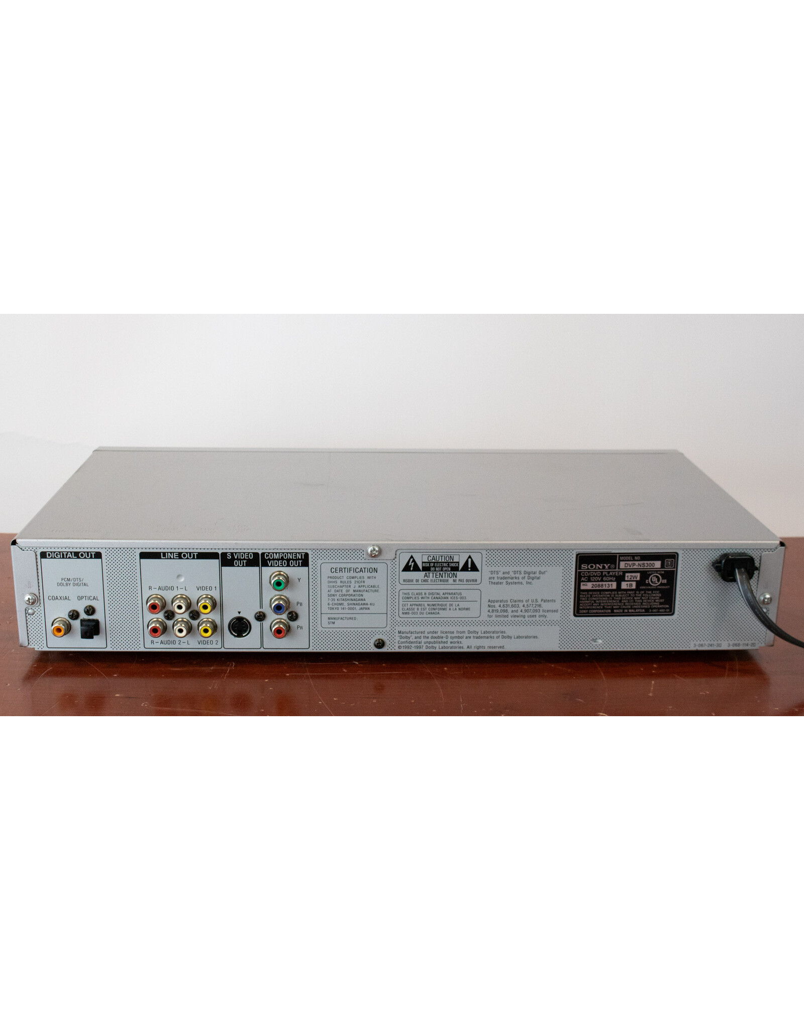 Sony Sony DVP-NS300 DVD CD Player USED