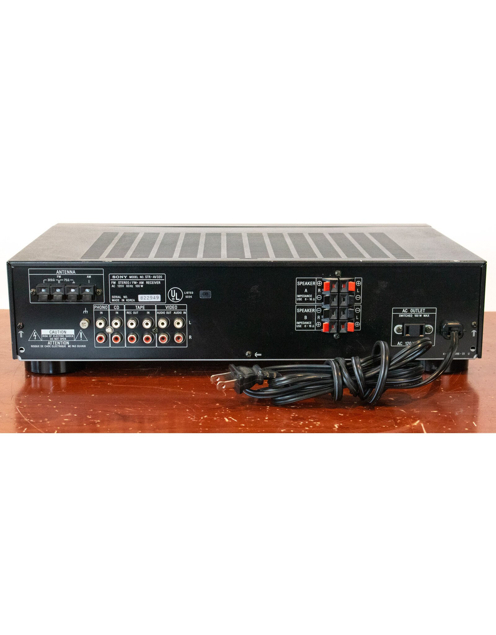 Sony Sony STR-AV320 Receiver USED