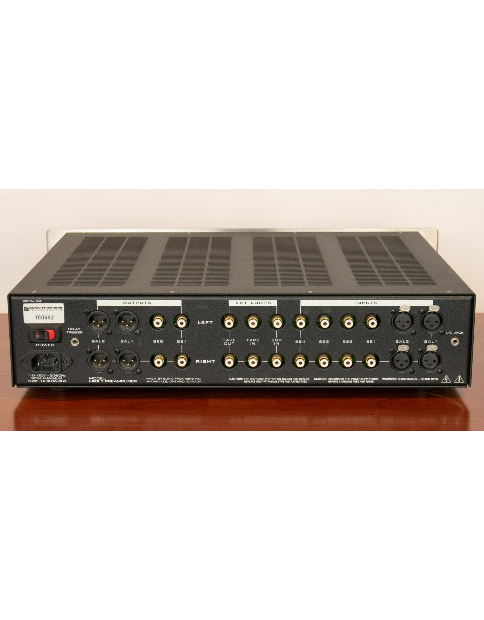 Sonic Frontiers Sonic Frontiers Line 1 Preamp USED