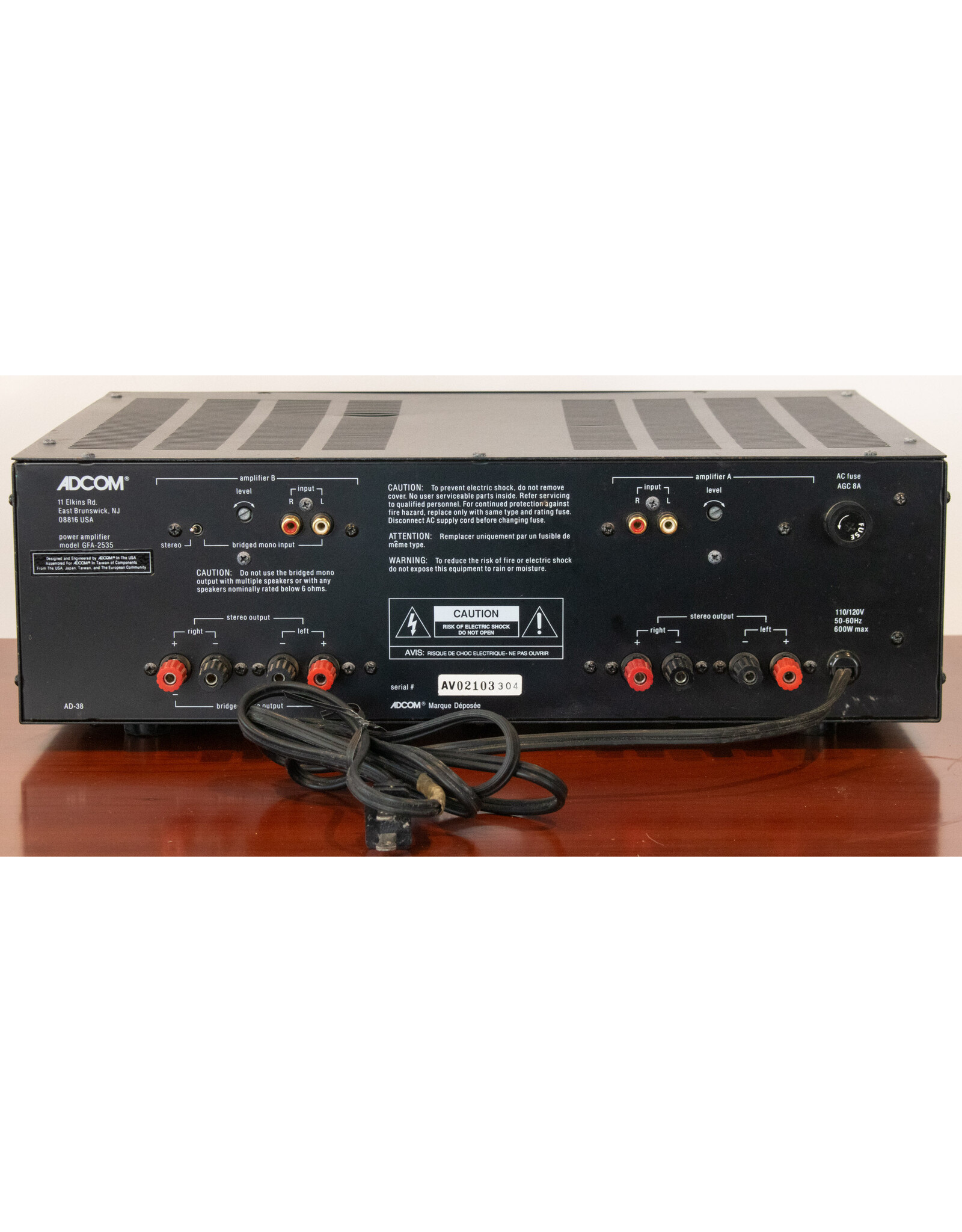 Adcom Adcom GFA-2535 Power Amp USED