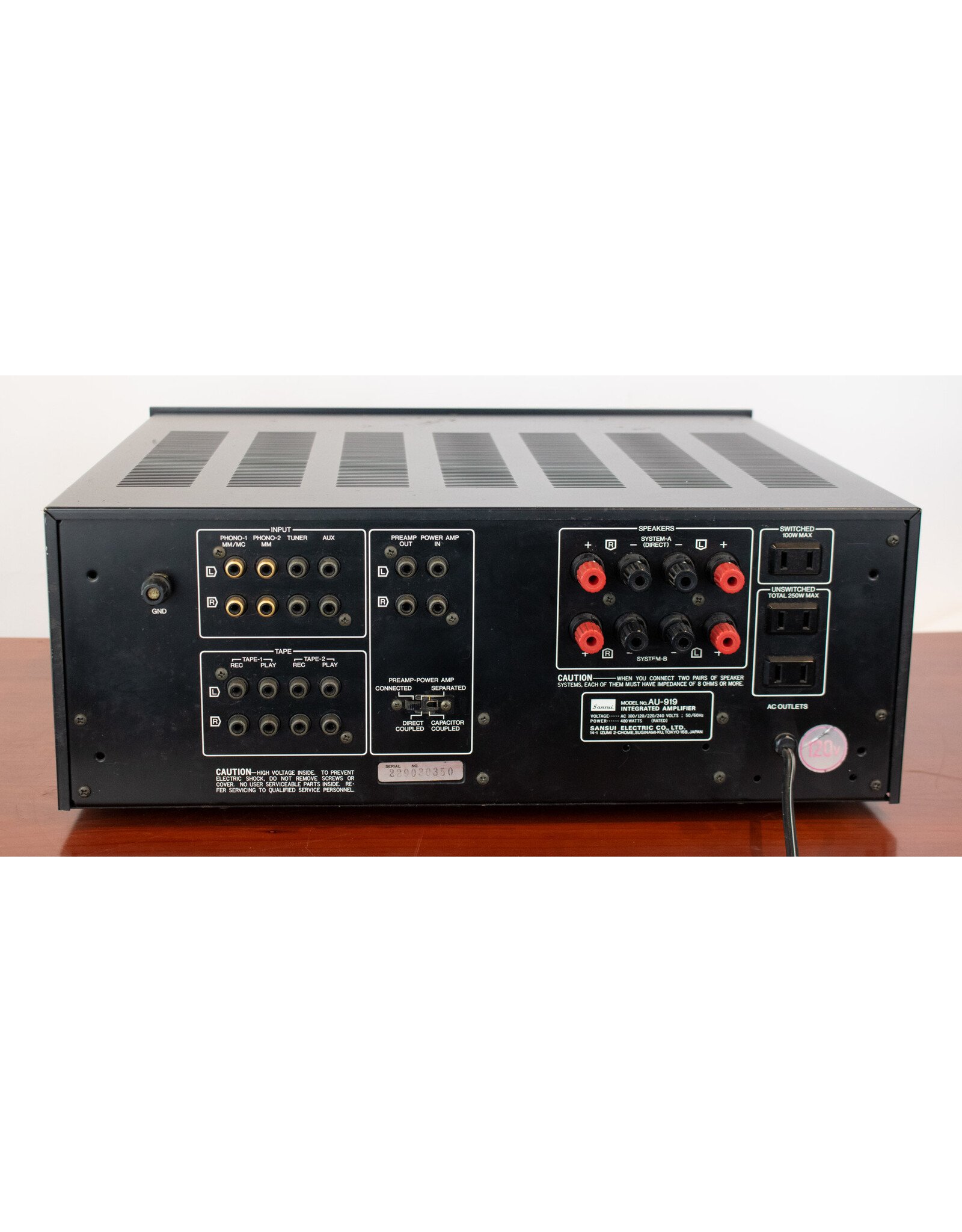アンプ INTEGRATED AMPLIFIER sansui Sansui AU-717 Integrated Amplifier