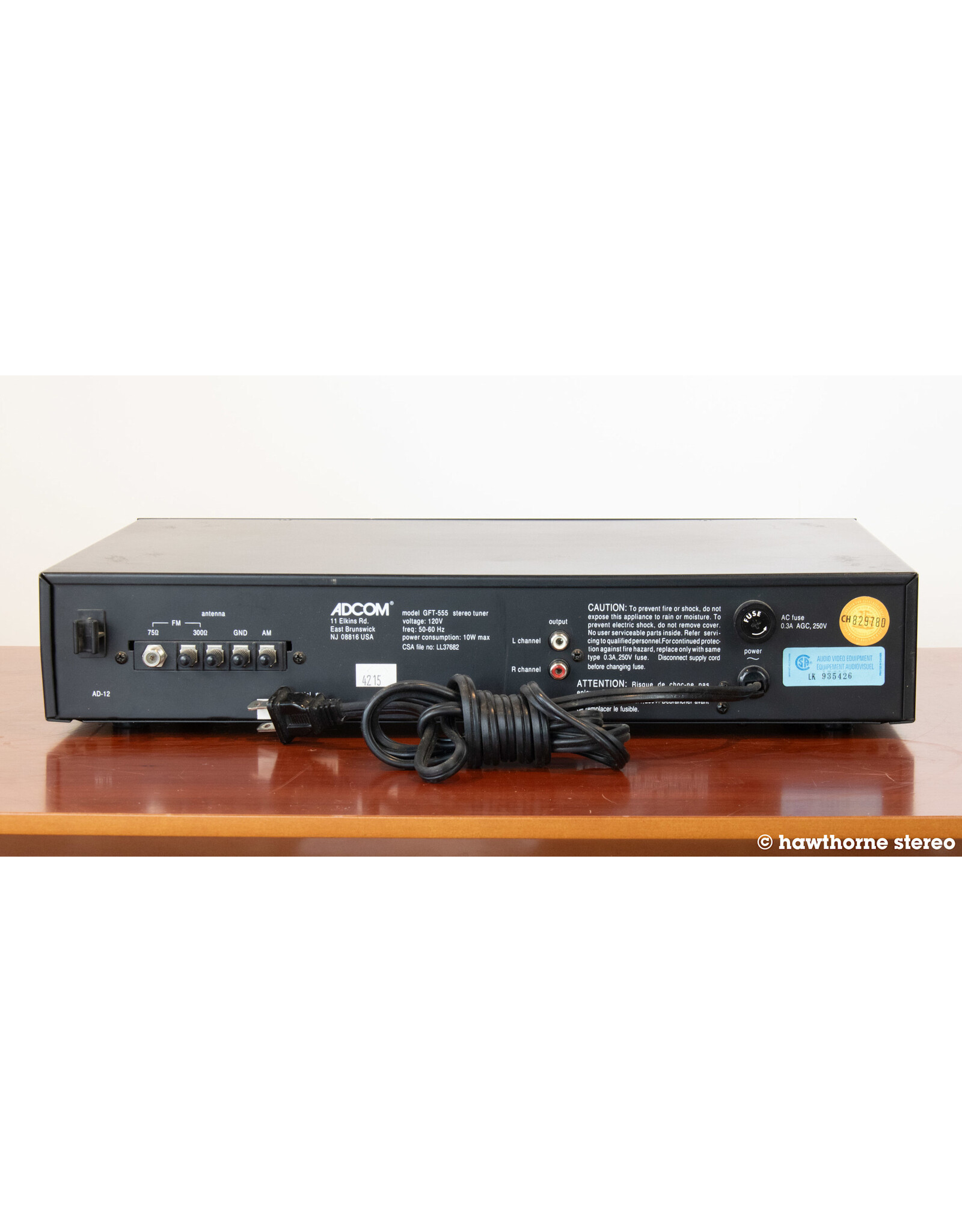 Adcom Adcom GFT-555 Tuner USED