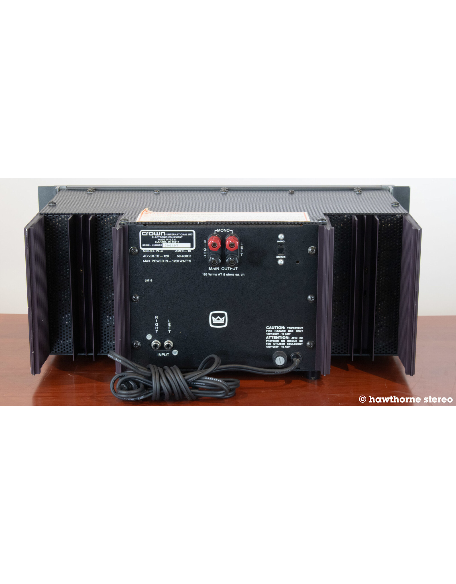 Crown Crown Power Line Four Power Amp USED