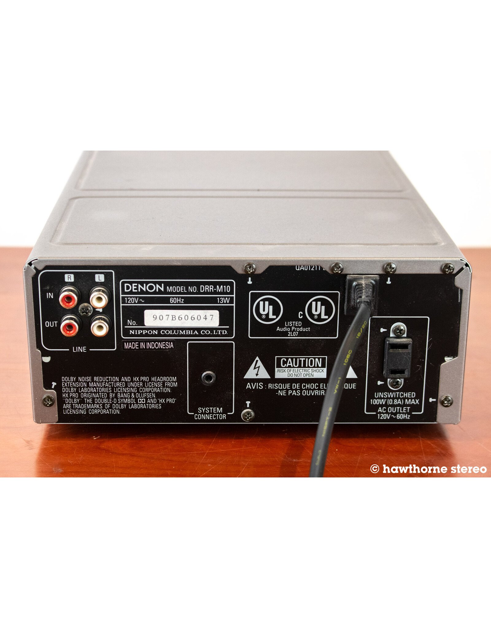 Denon Denon DRR-M10 Cassette Deck USED