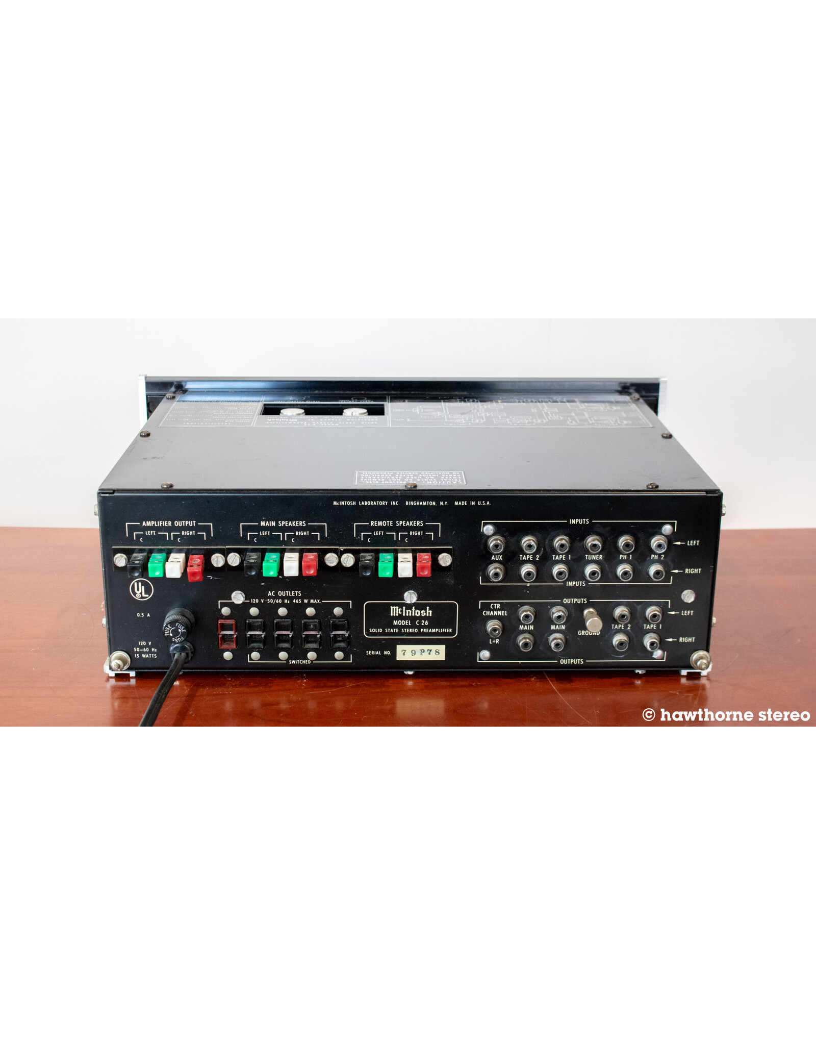 McIntosh McIntosh C26 Preamp USED
