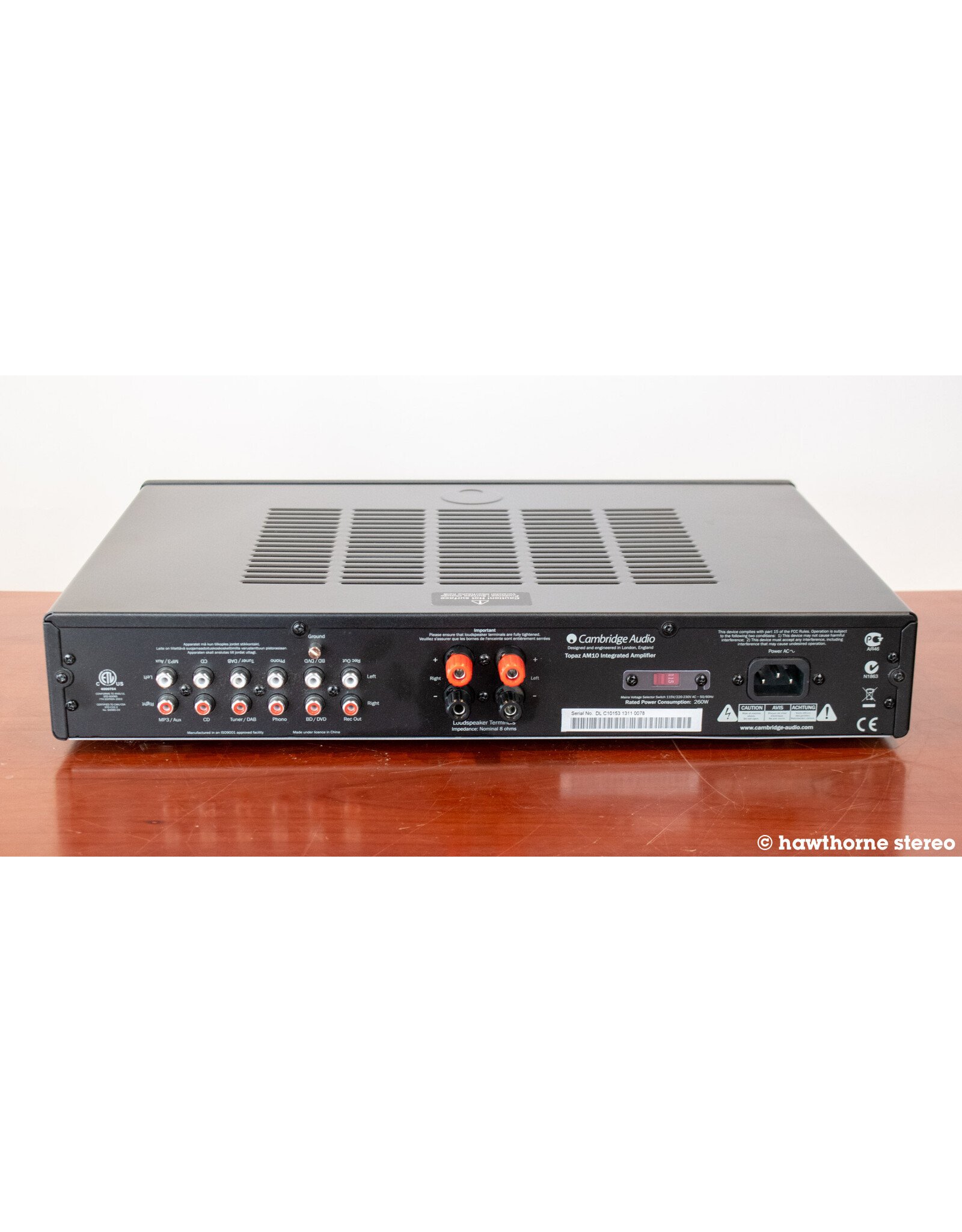 Cambridge Audio Cambridge Audio Topaz AM10 Integrated Amp USED