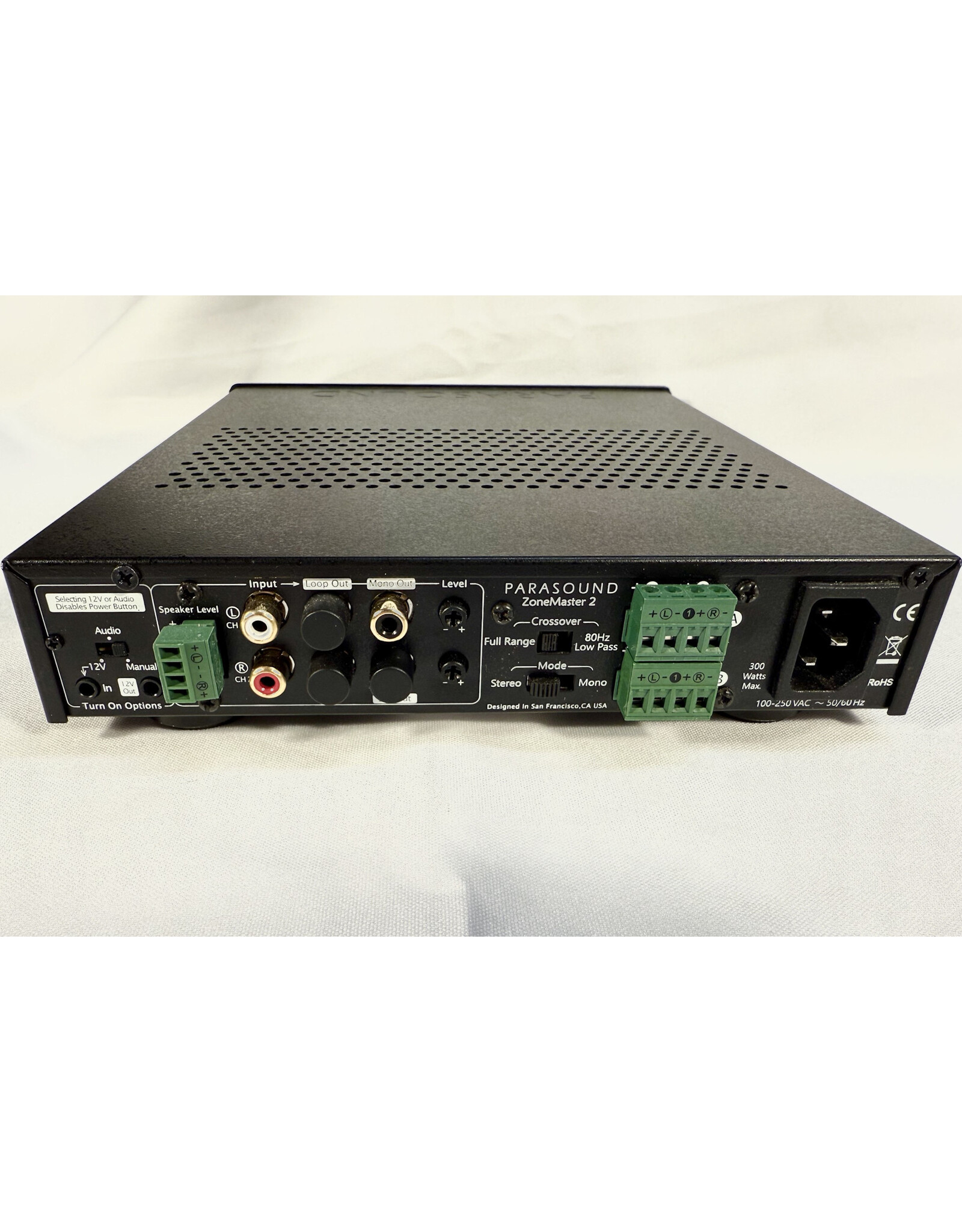 Parasound Parasound Zonemaster 2 Power Amp USED