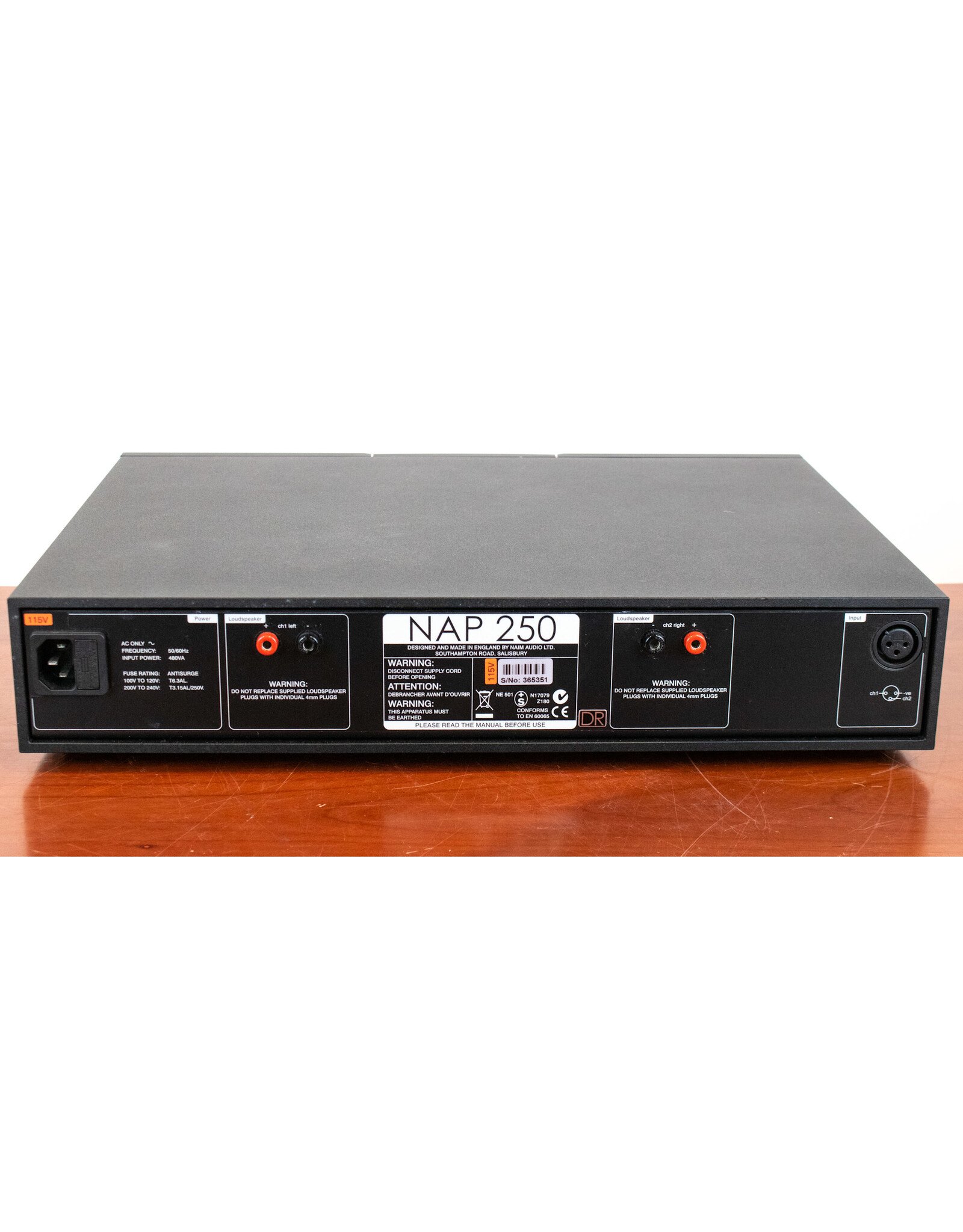 Naim Audio Naim Audio NAP250 DR Power Amp USED