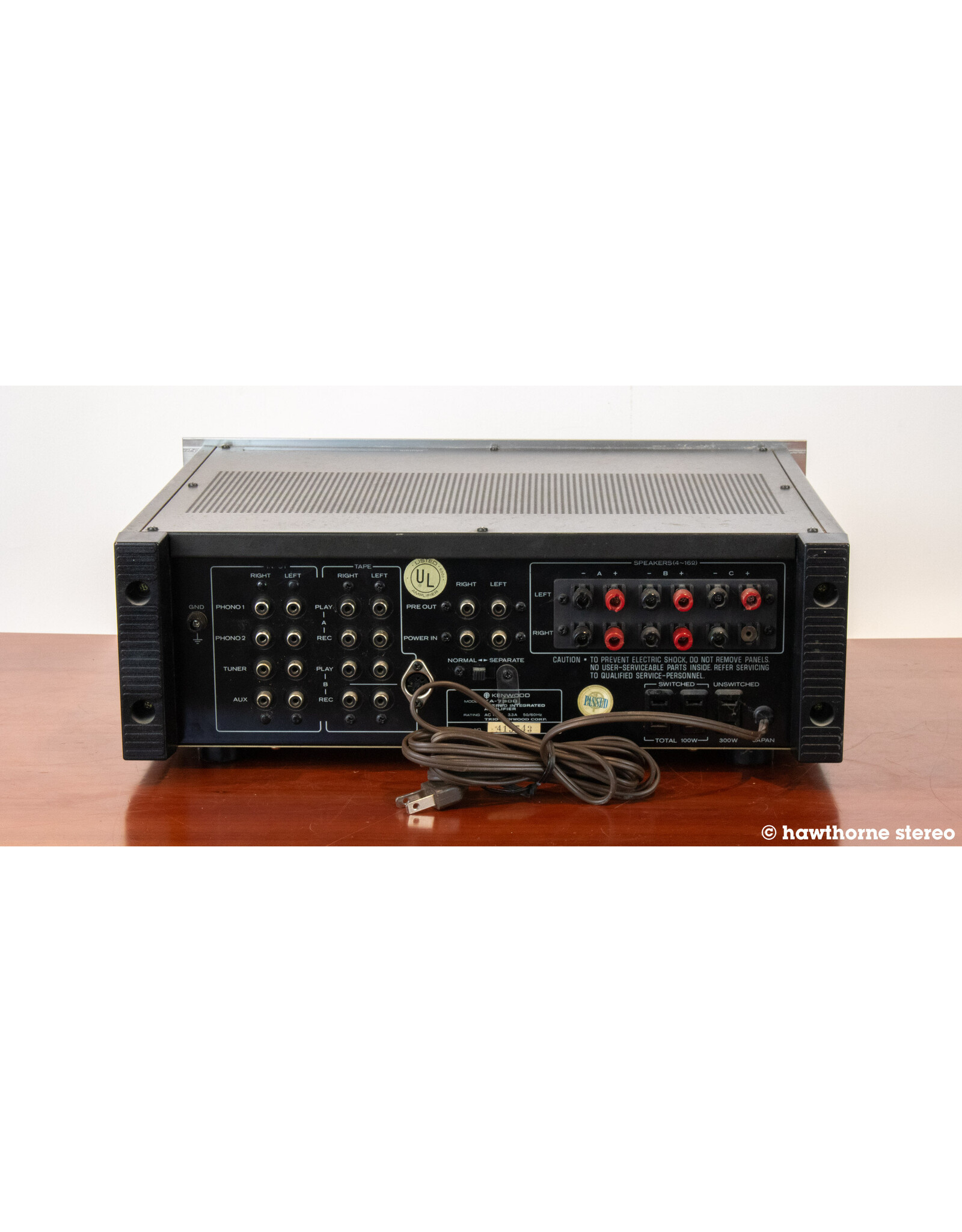 Kenwood Kenwood KA-7300 Integrated Amp USED