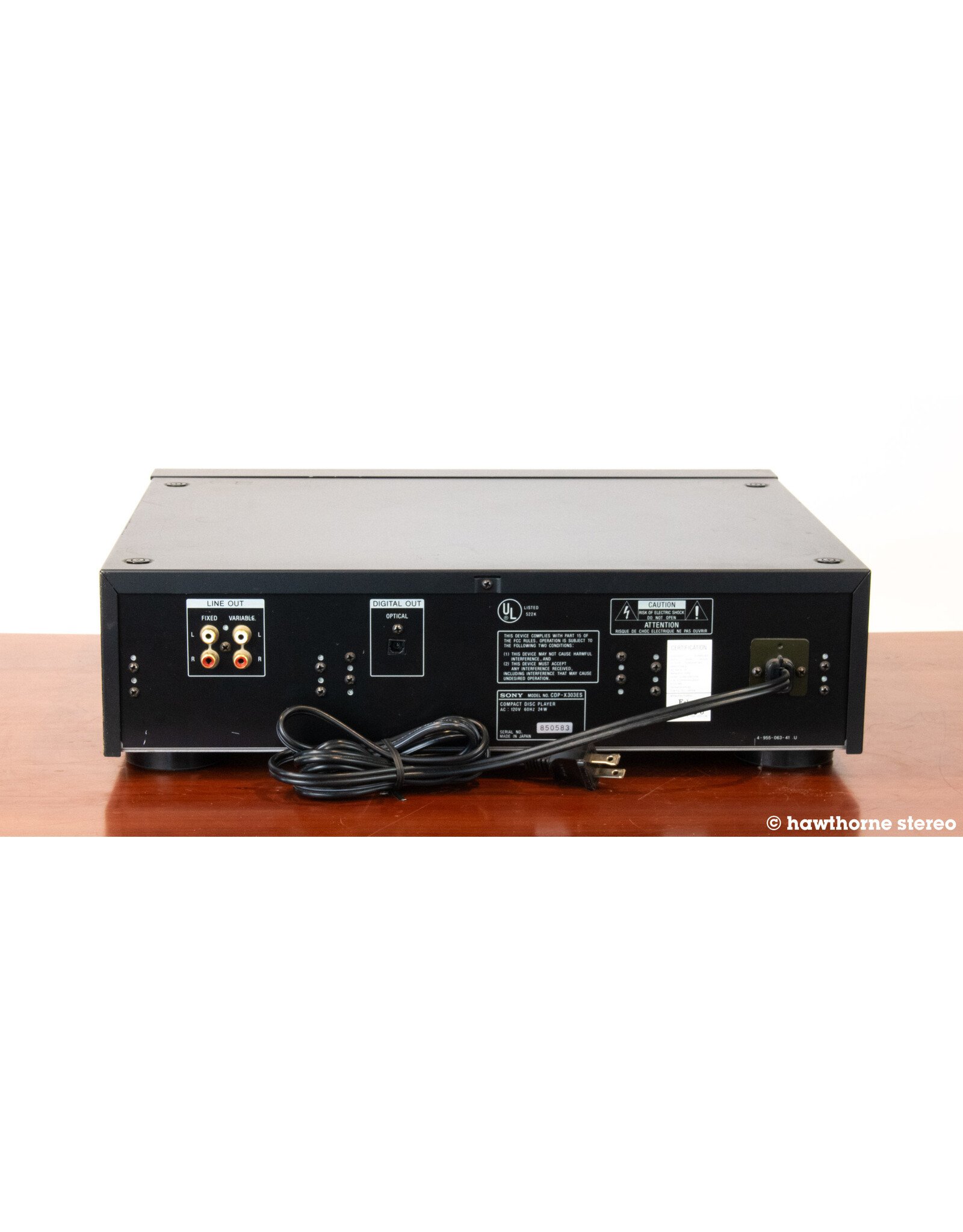 Sony Sony CDP-X303ES CD Player USED