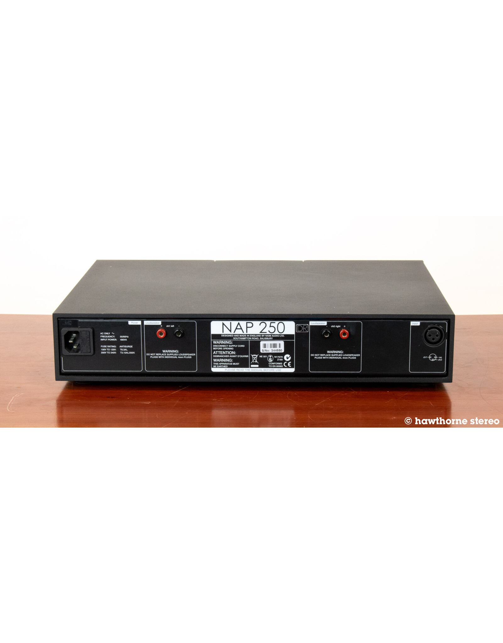 Naim Audio Naim Audio NAP 250DR Power Amp USED