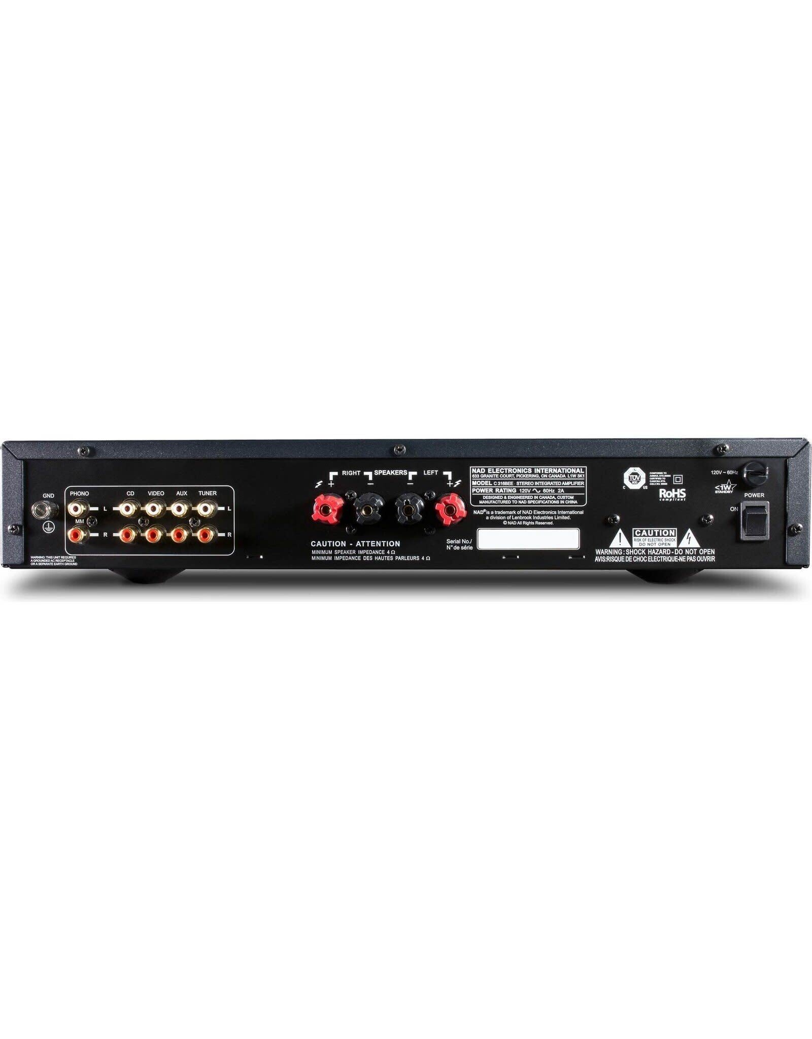 NAD NAD C316BEE V2 Integrated Amp OPEN BOX