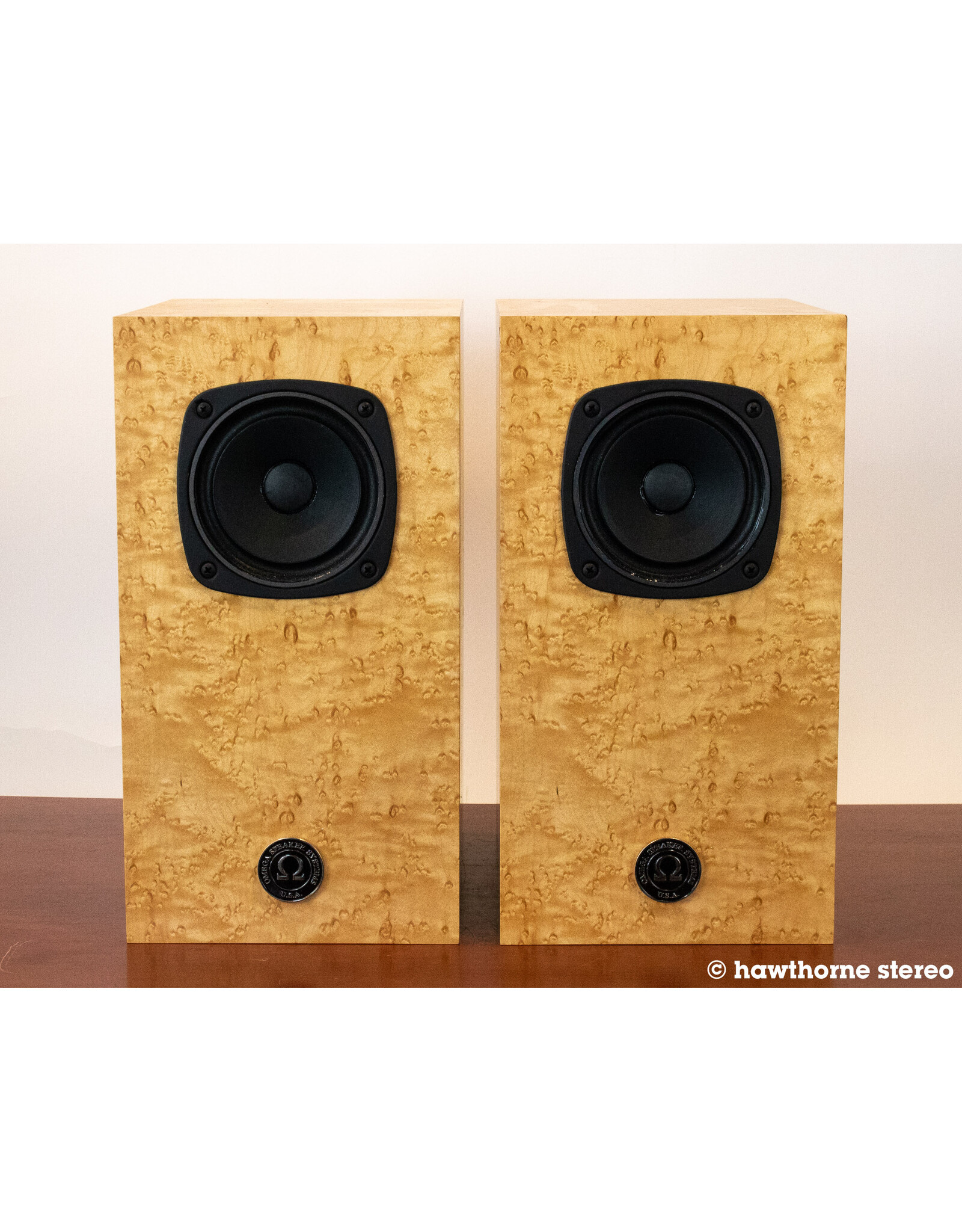 Omega Omega Super 3i Bookshelf Speakers USED