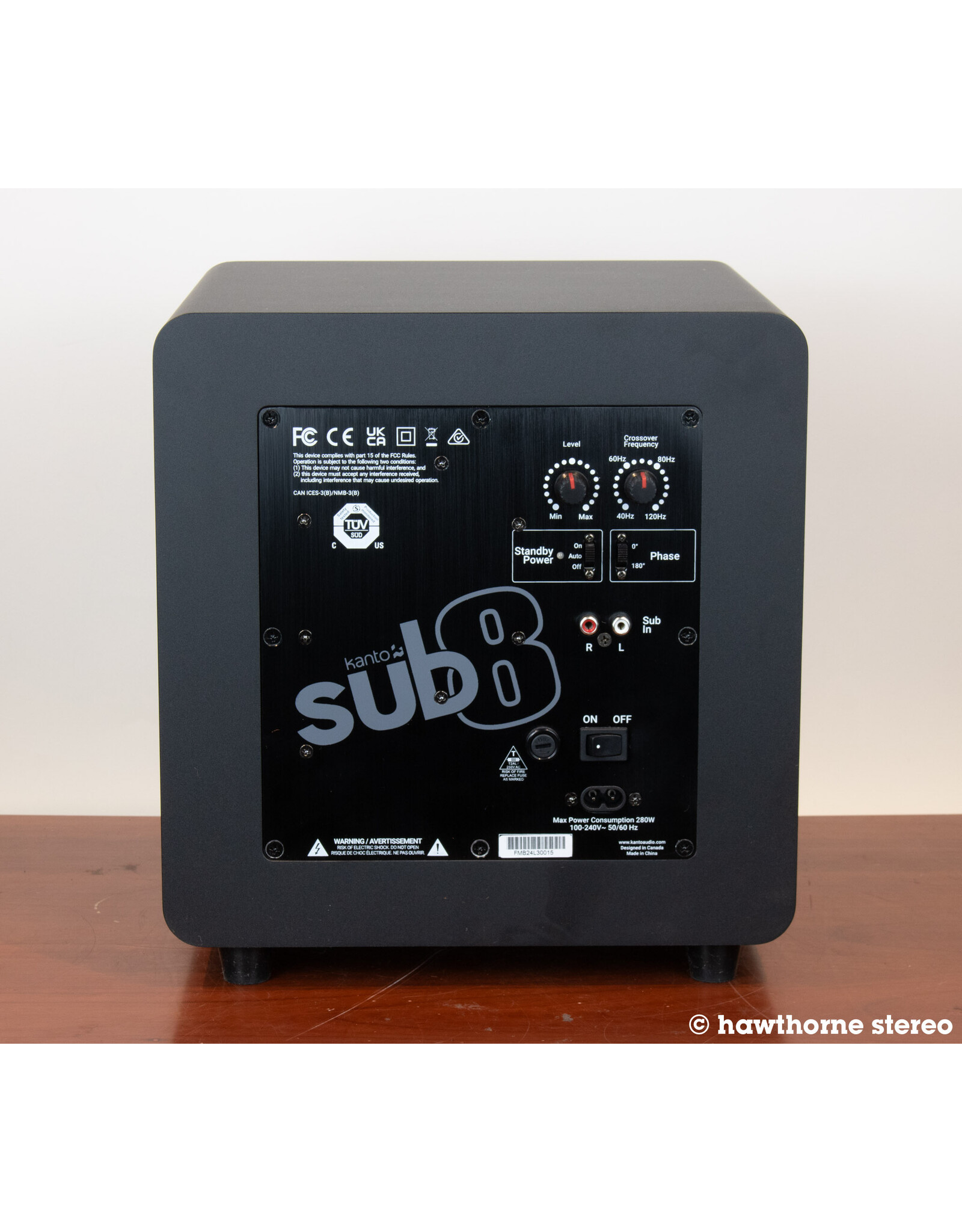 Kanto Kanto S8 Subwoofer USED