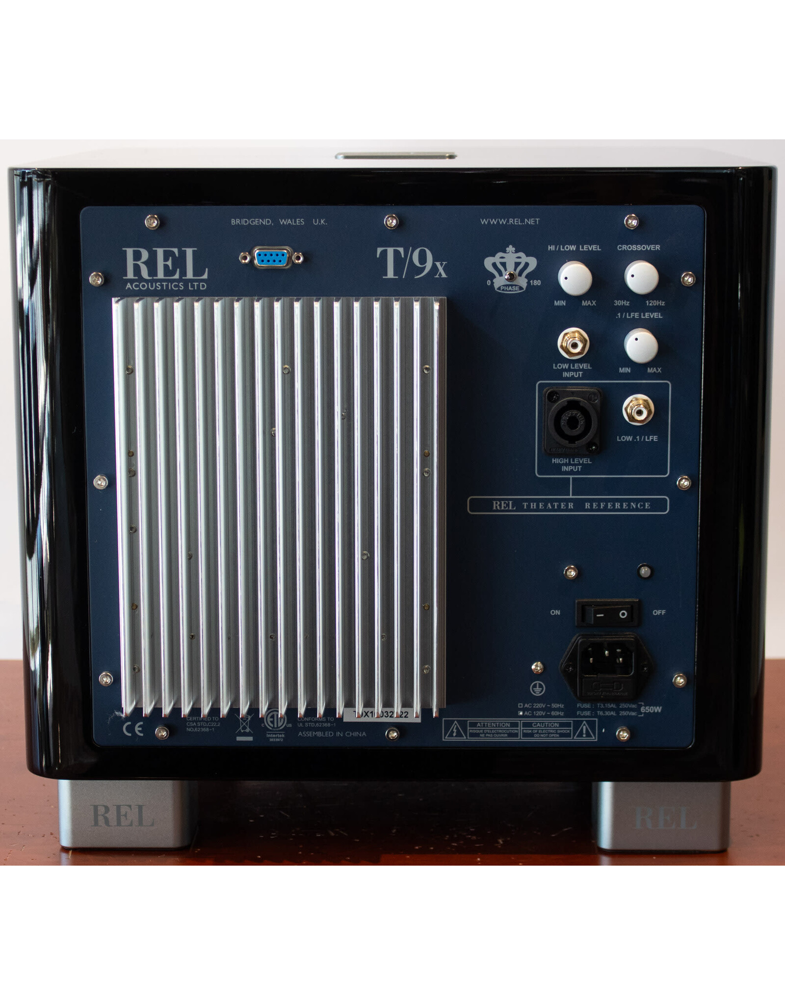 REL REL T/9X Subwoofer USED