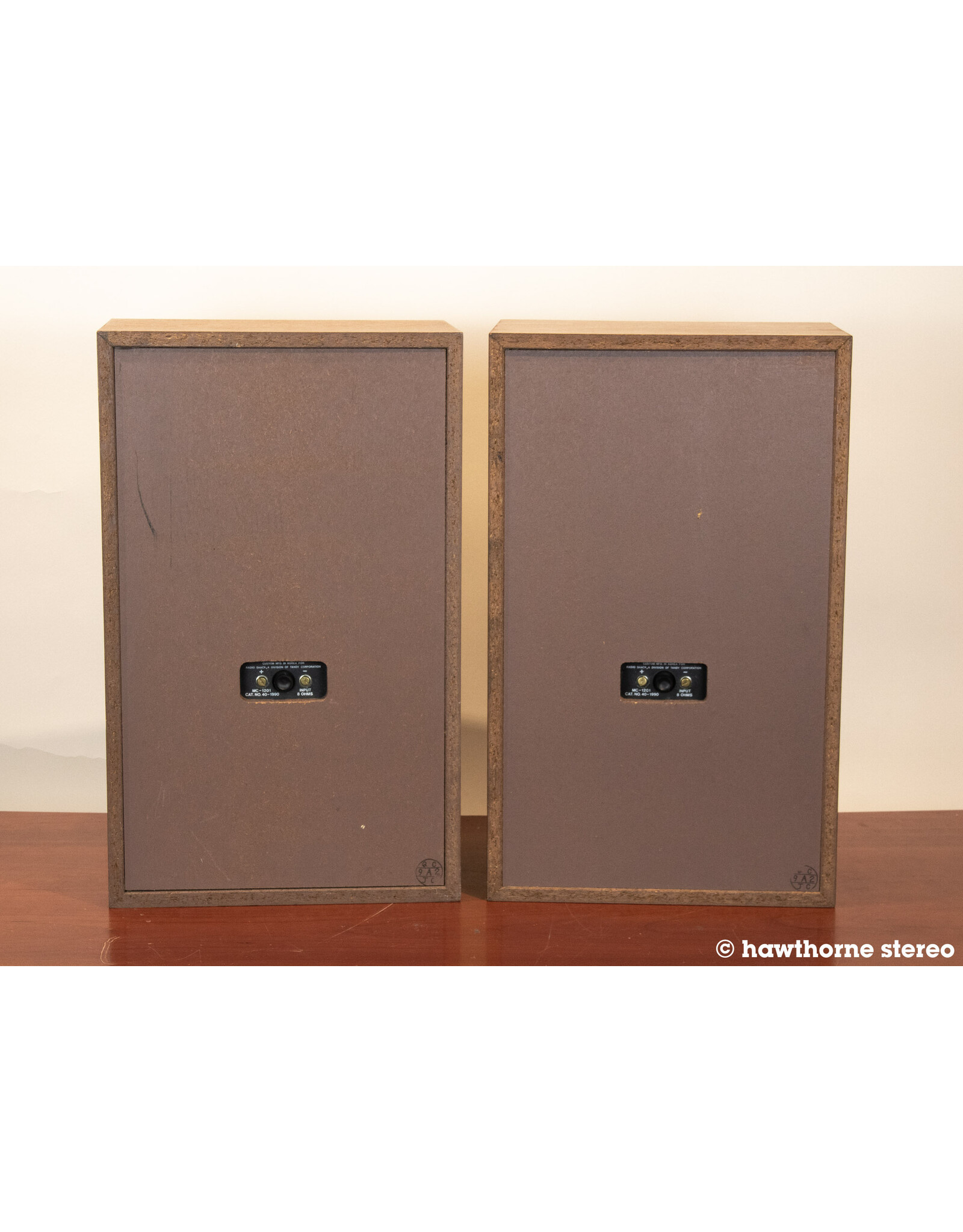 Radio Shack Radio Shack MC-1201 Bookshelf Speakers USED