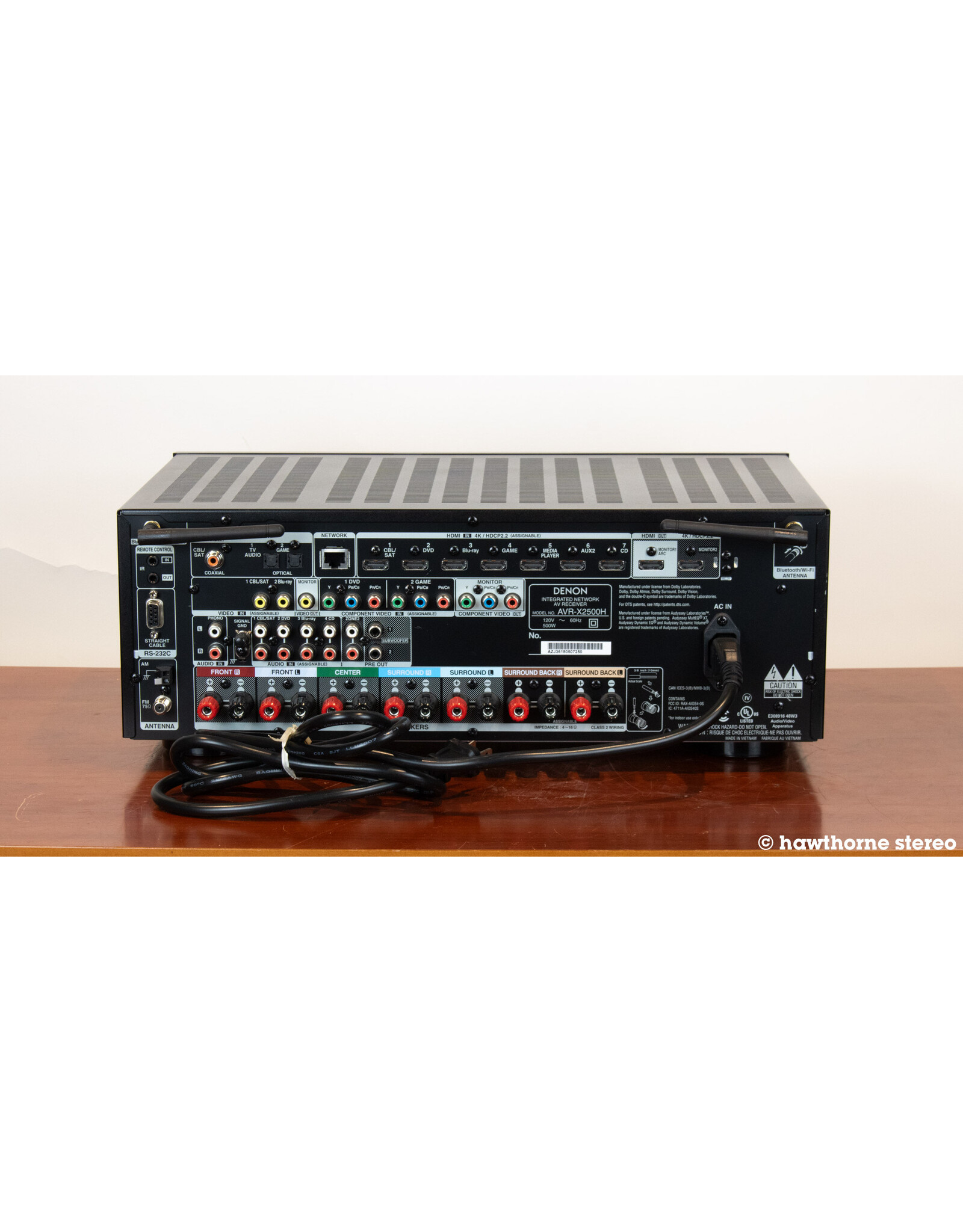 Denon Denon AVR-X2500H Receiver USED