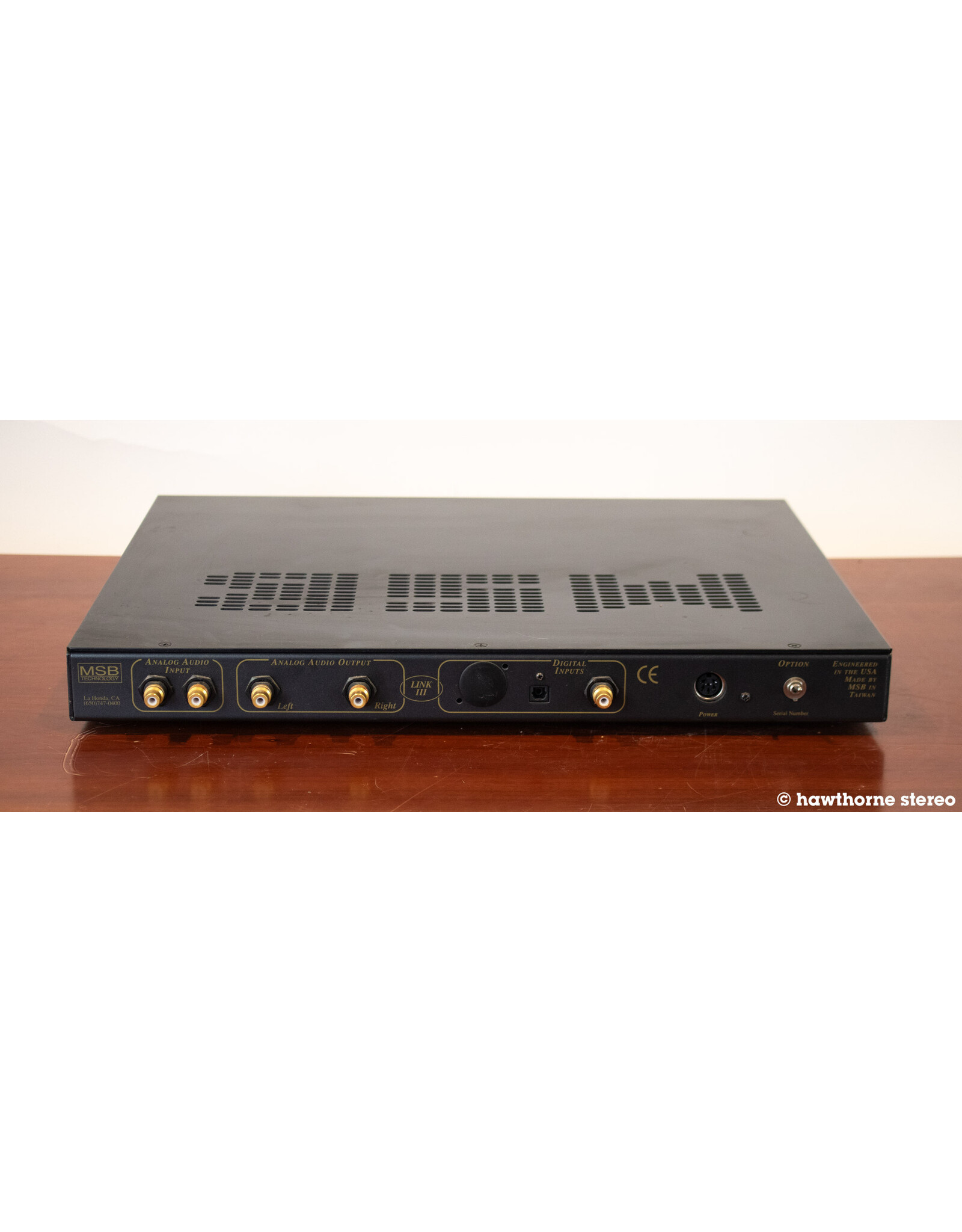 MSB MSB Tech Link DAC III DAC USED