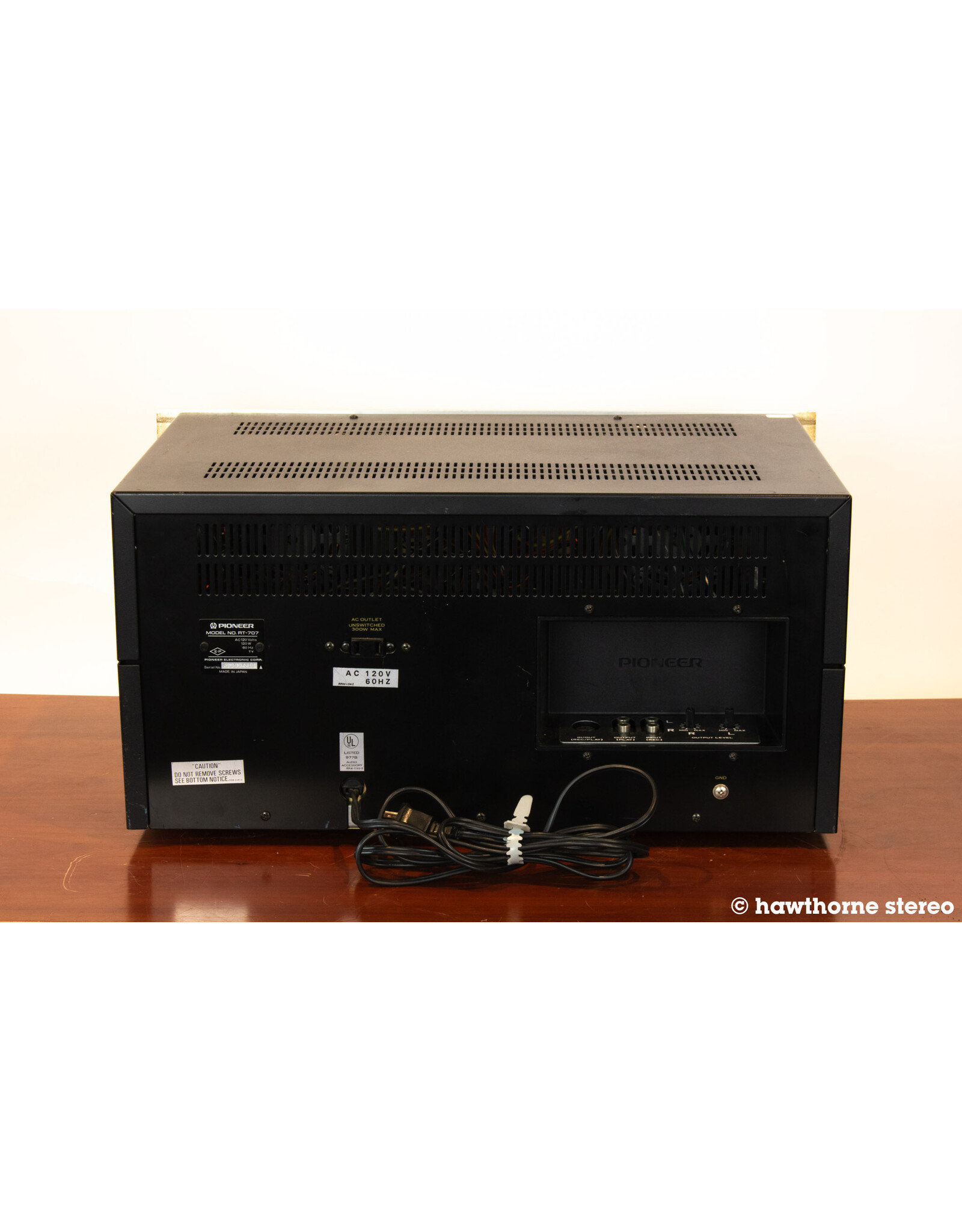 Pioneer Pioneer RT-707 Reel-To-Reel Silverface USED