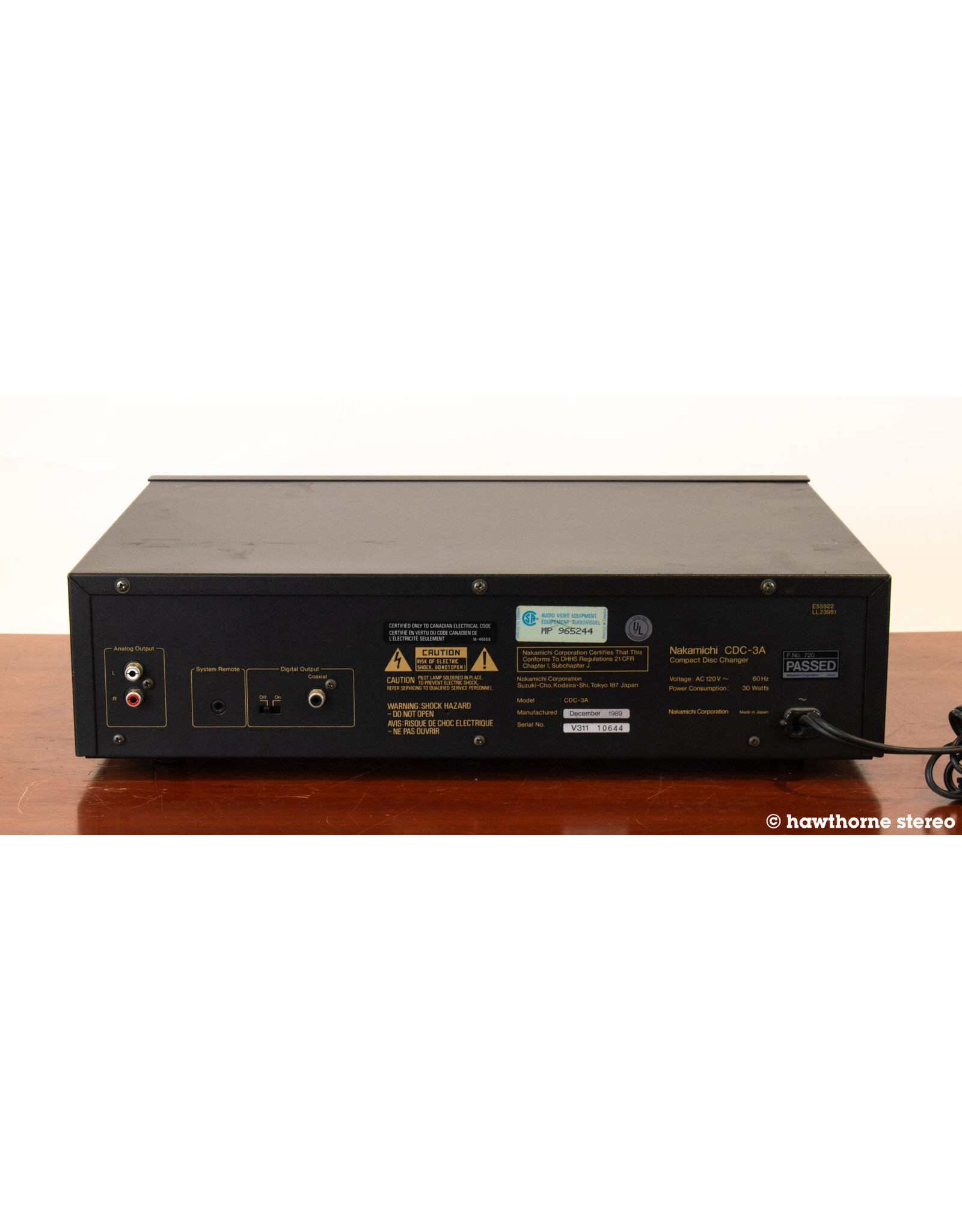 Nakamichi Nakamichi CDC-3A CD Player USED