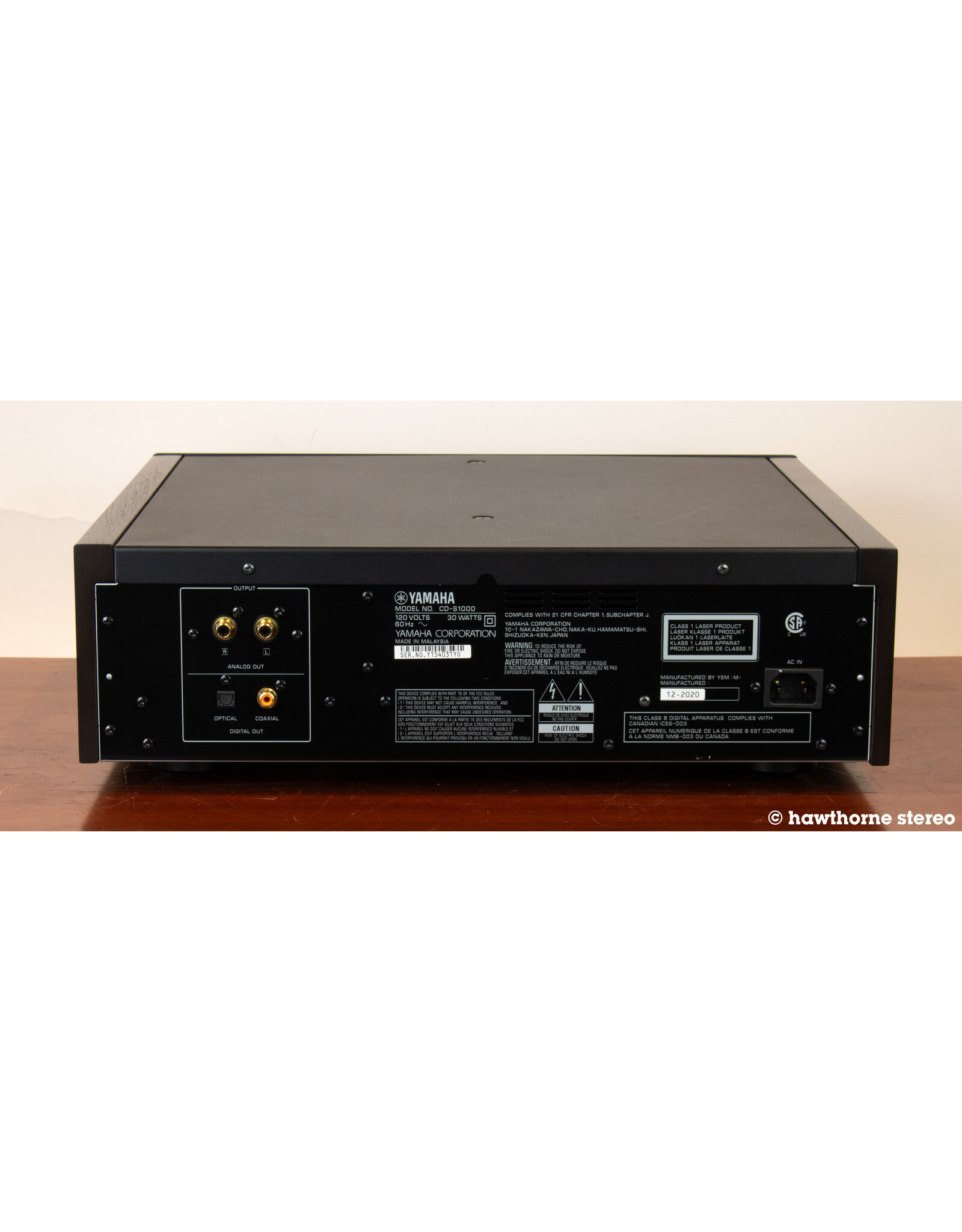 Yamaha Yamaha CD-S1000 CD Player USED