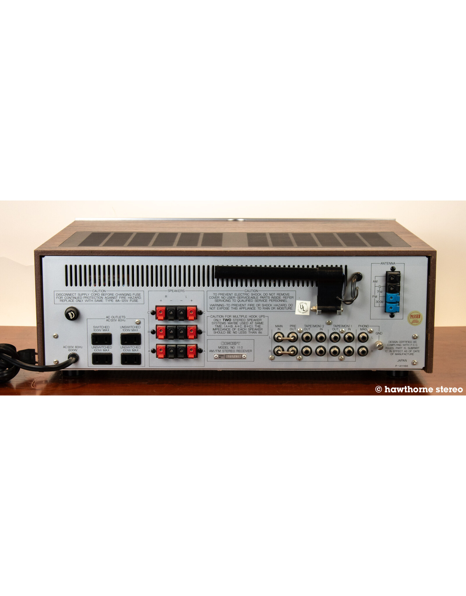 Concept Concept 11.0 Receiver USED