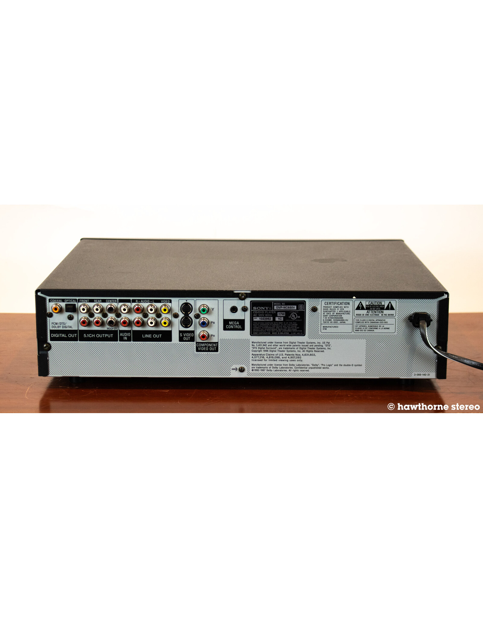 Sony Sony DVP-NC650V DVD SACD CD Player USED