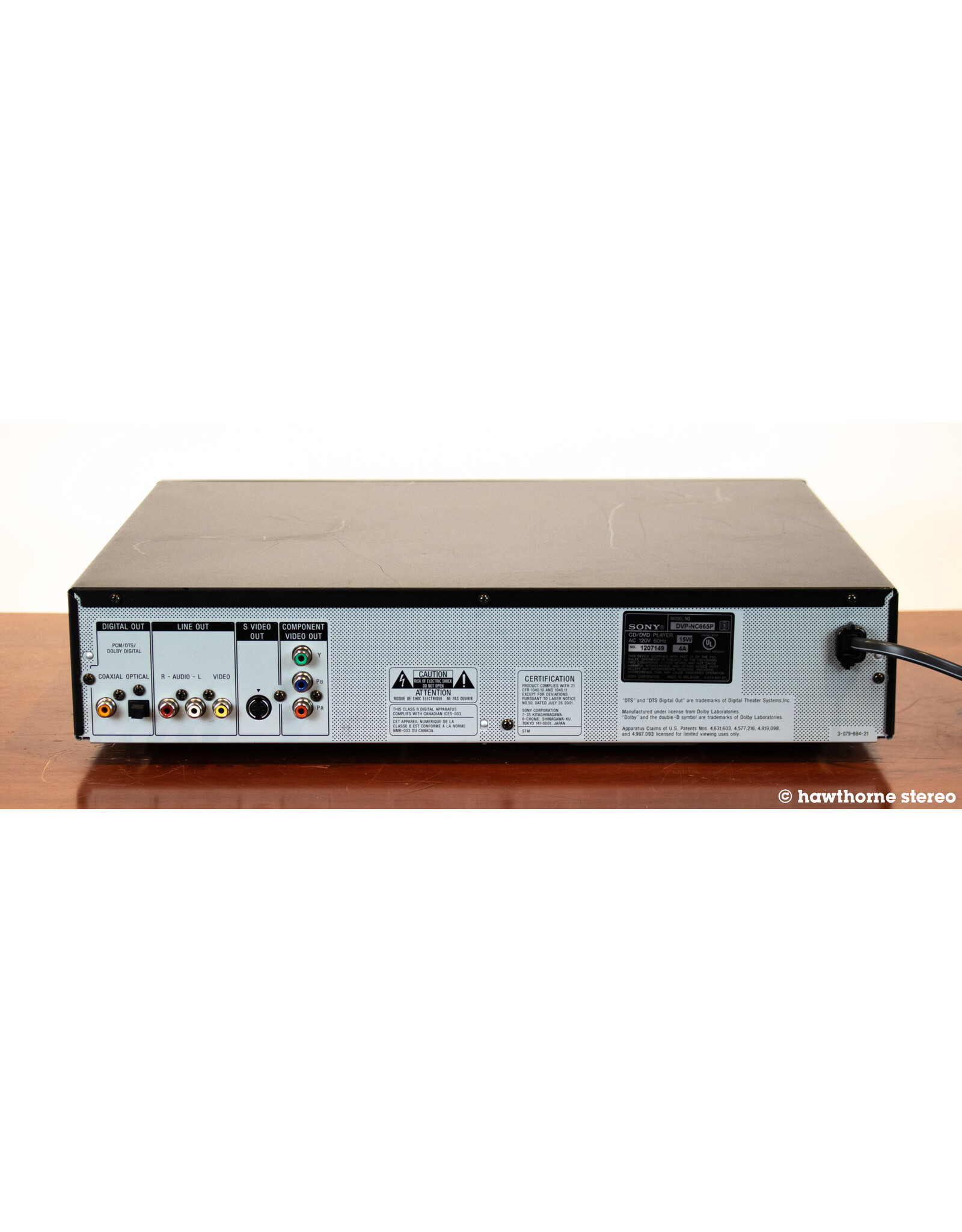 Sony Sony DVP-NC665P 5-Disc DVD CD Player USED