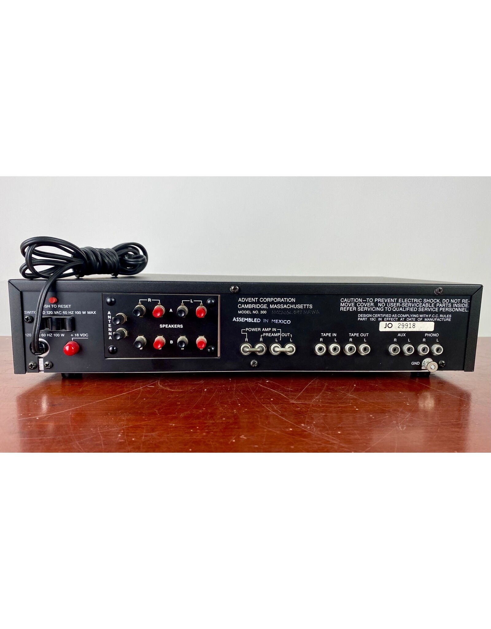 Advent Advent Model 300 Receiver USED