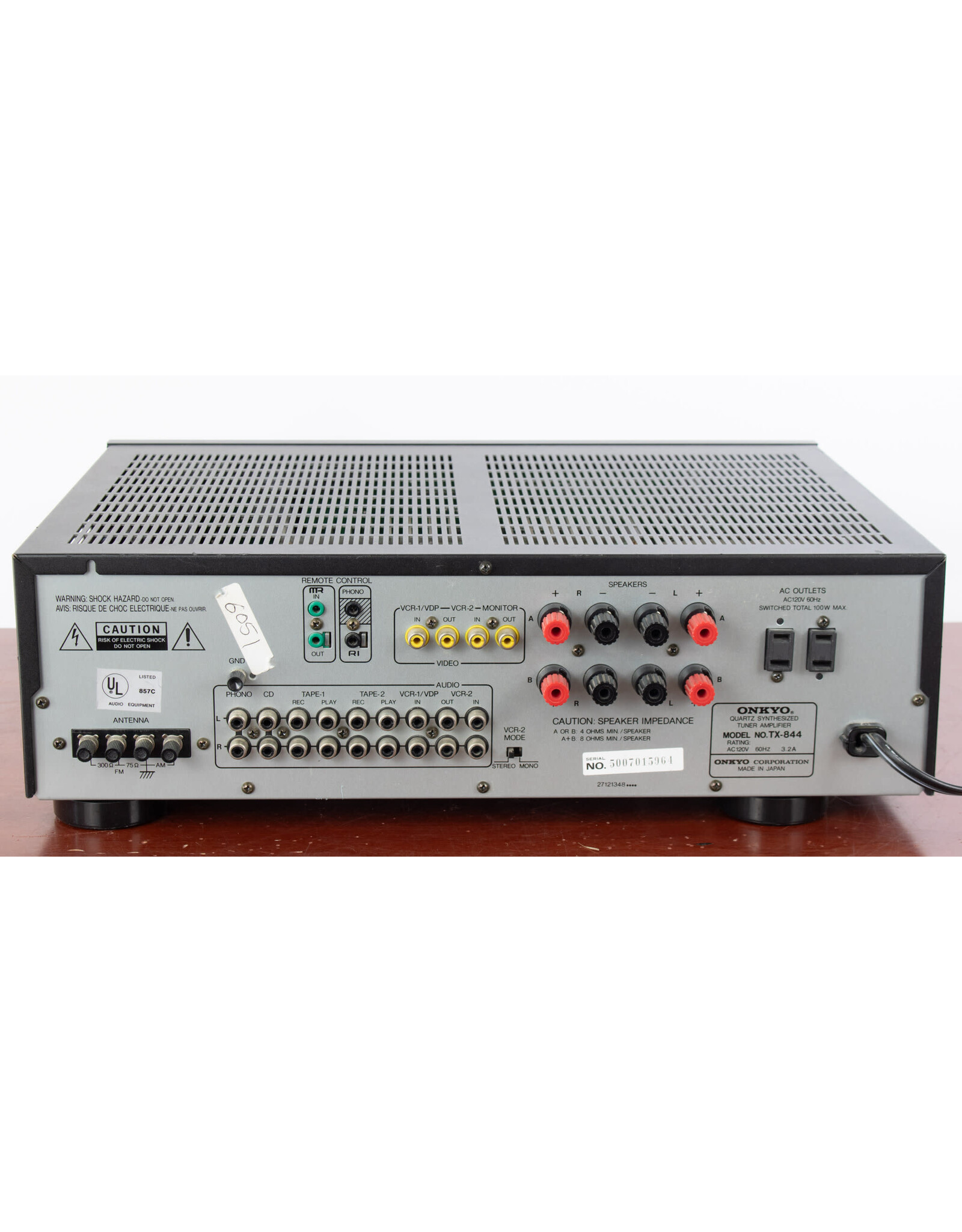 Onkyo Onkyo TX-844 Receiver USED