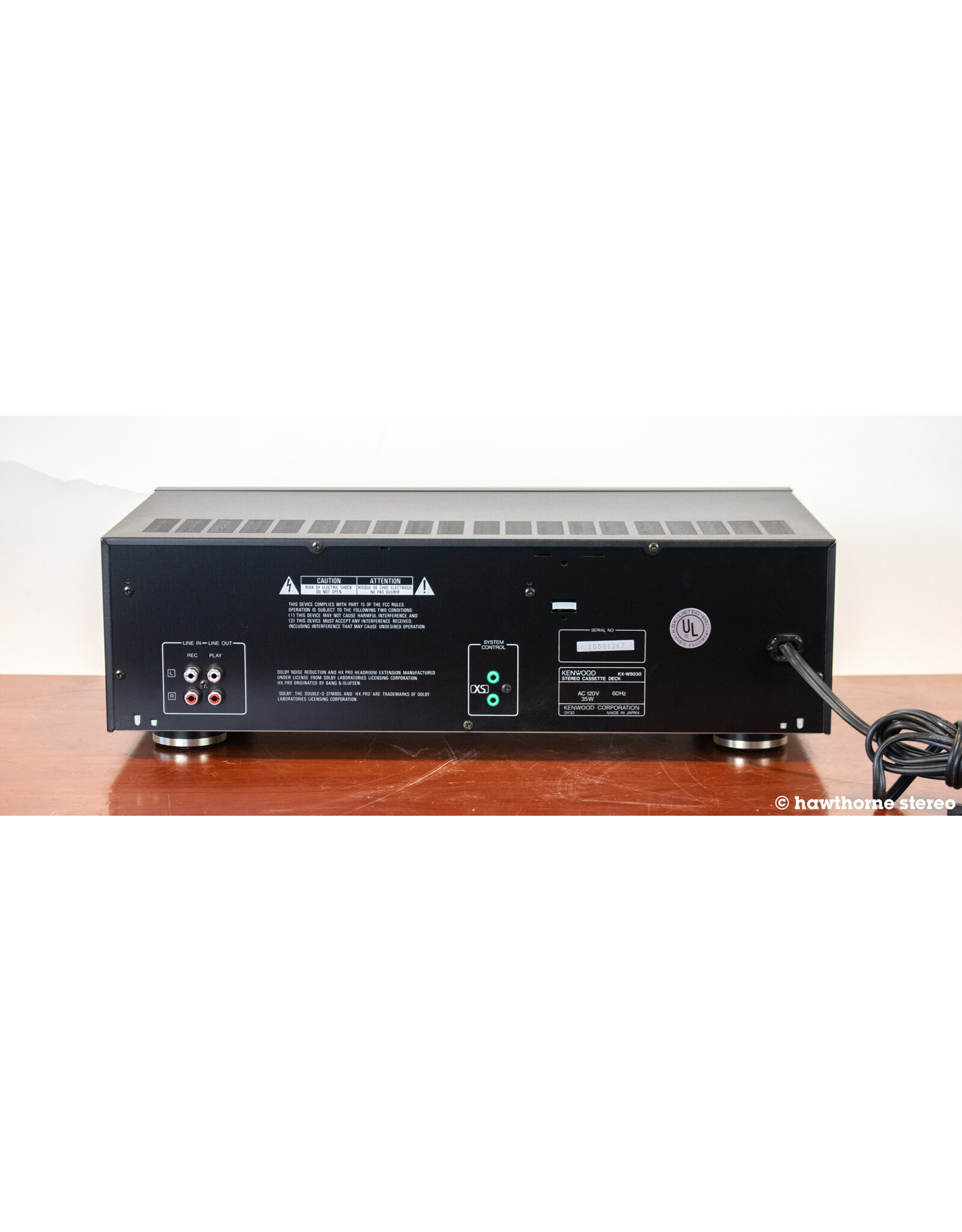 Kenwood Kenwood KX-W8030 Cassette Deck USED