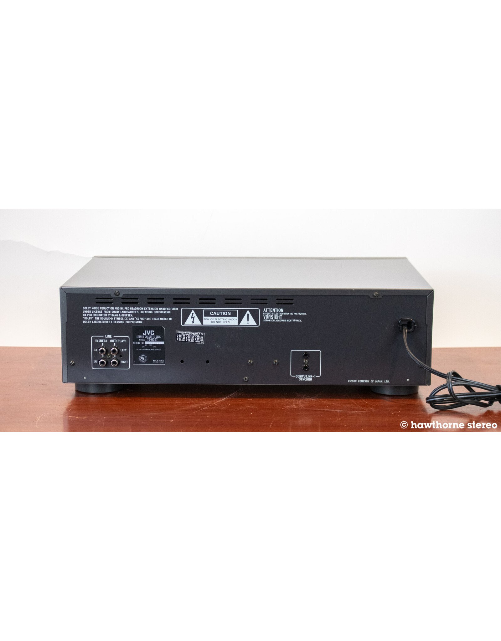 JVC JVC TD-W307 Cassette Deck USED