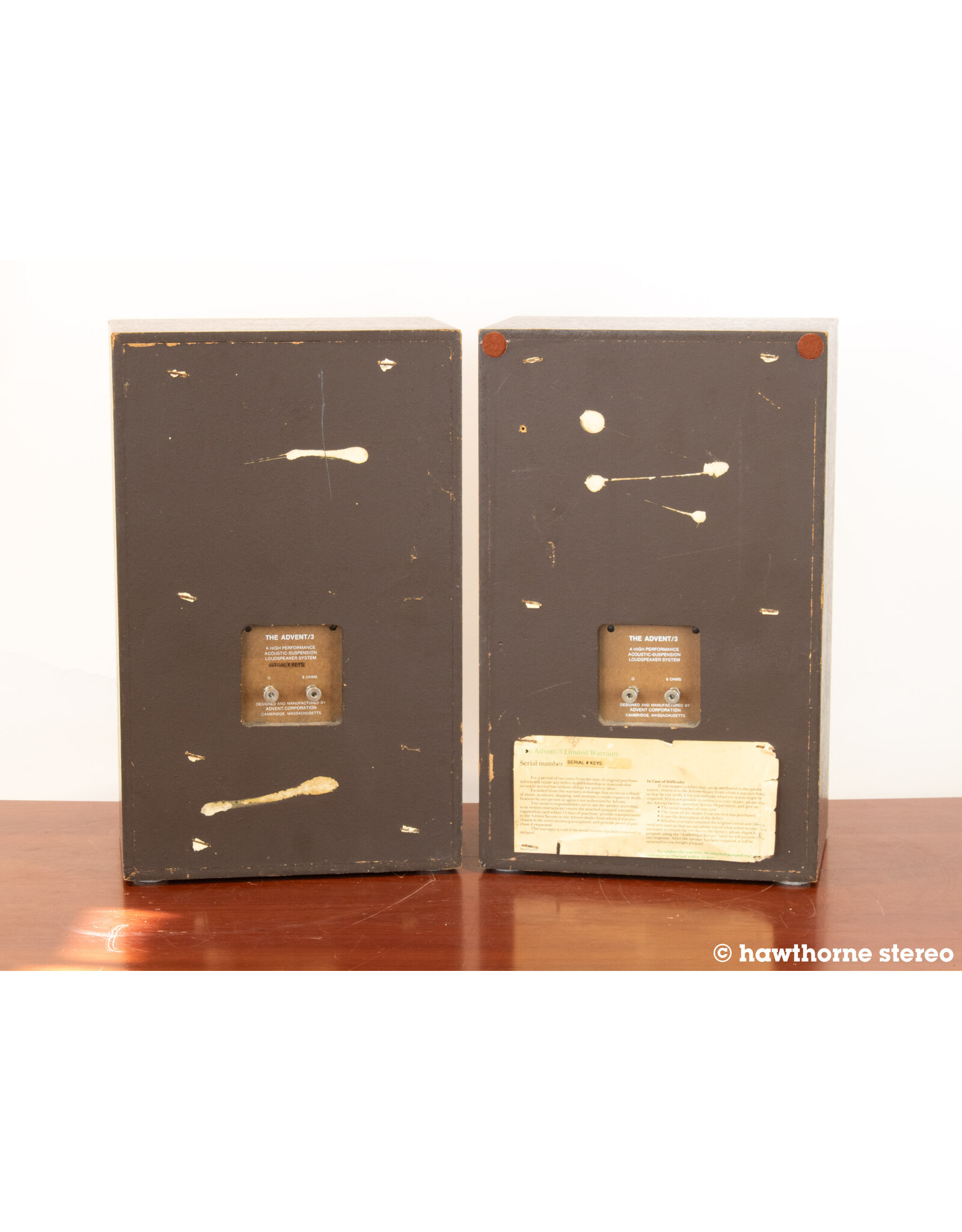 Advent Advent Advent/3 Bookshelf Speakers USED