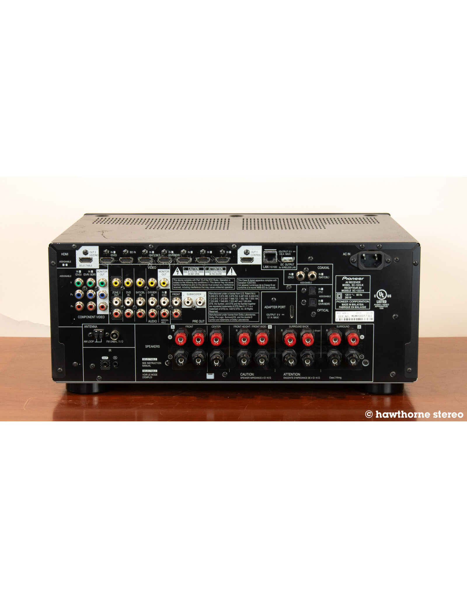 Pioneer Pioneer SC-1223 Receiver USED