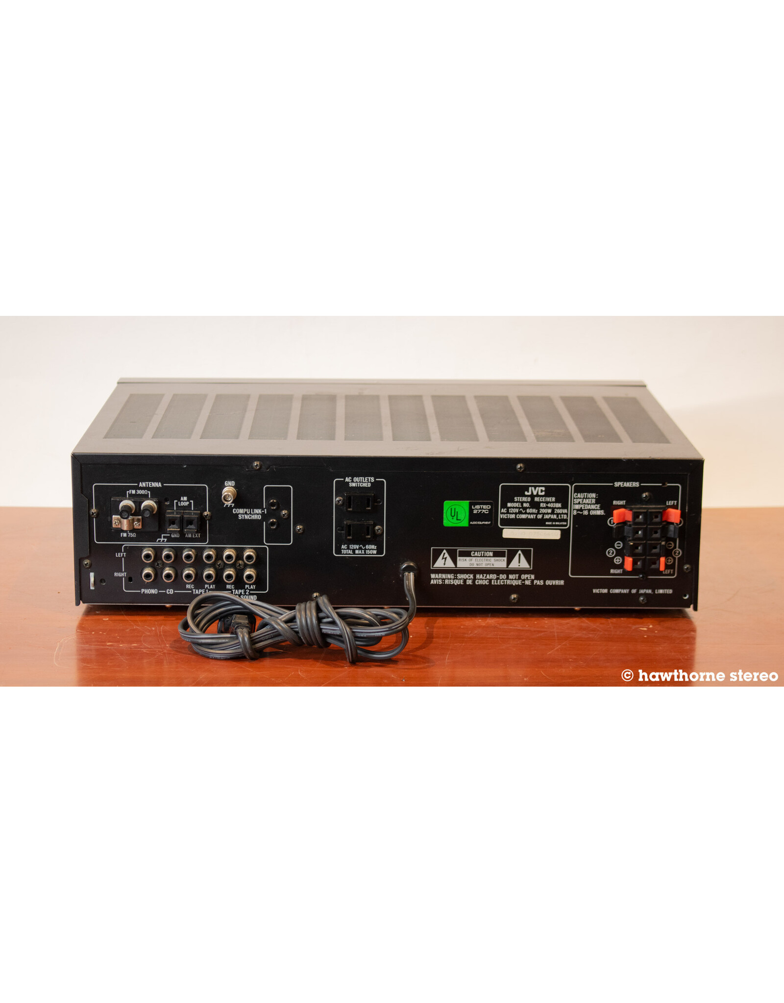 JVC JVC RX-403 Receiver USED