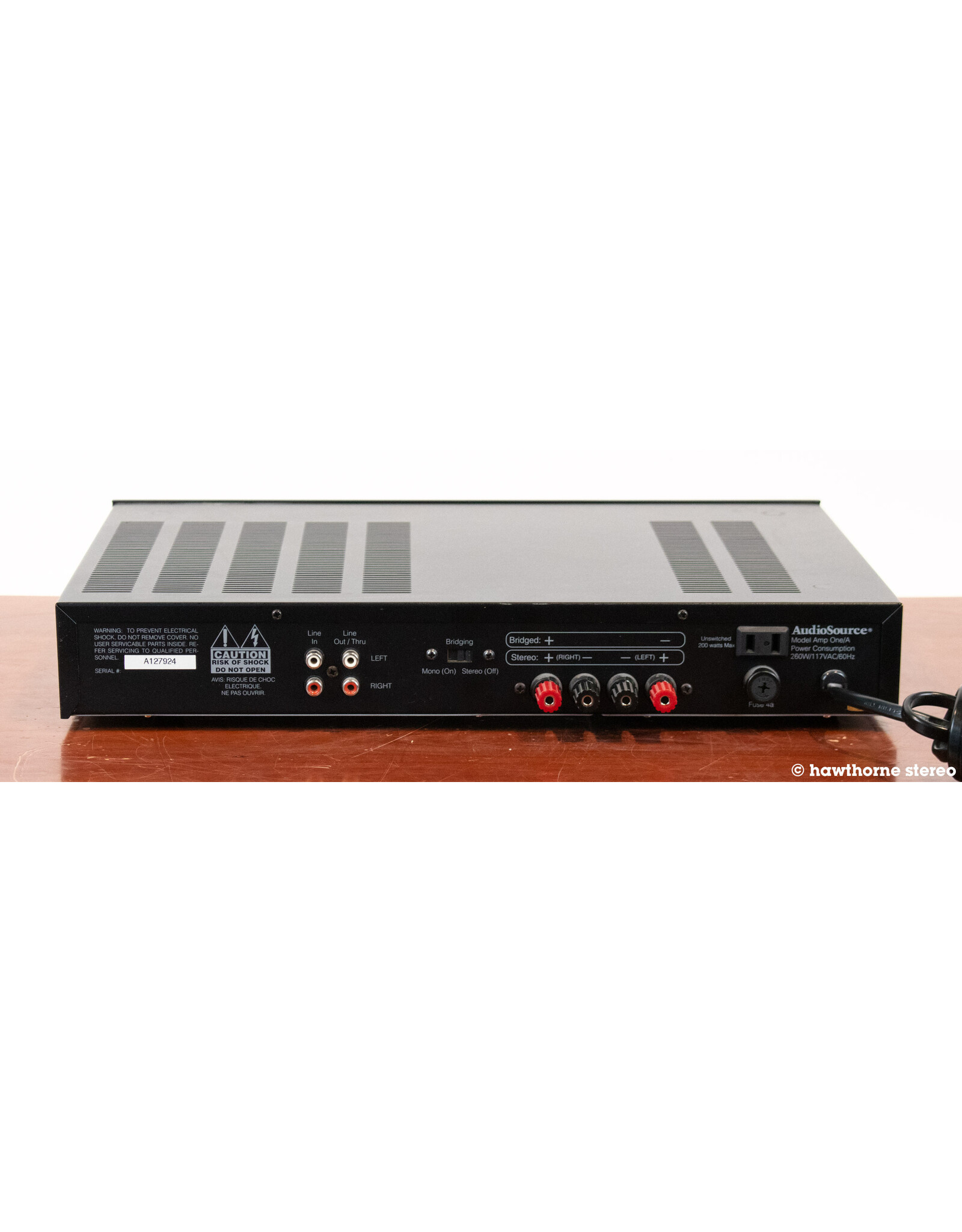 Audio Source Audio Source One/A Power Amp USED