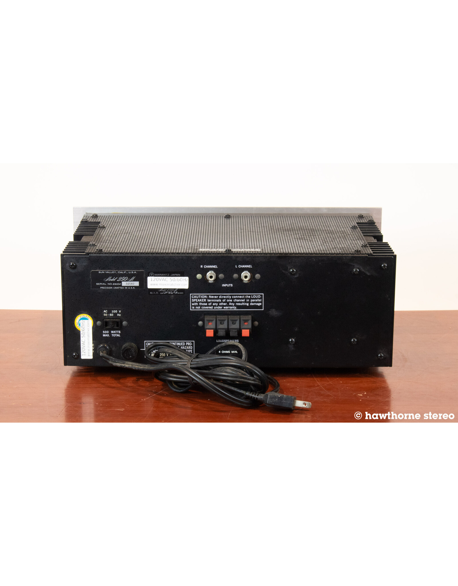 Marantz Marantz 250M Power Amp USED