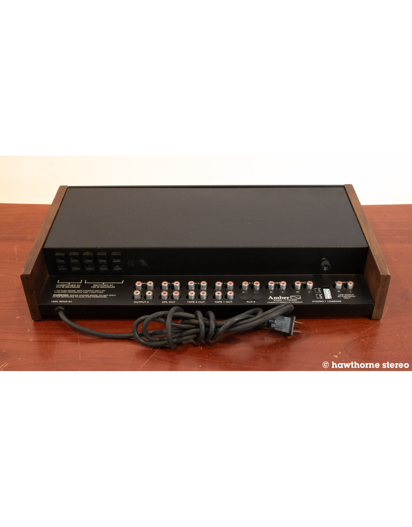 Amber Amber Model 17 Preamp USED