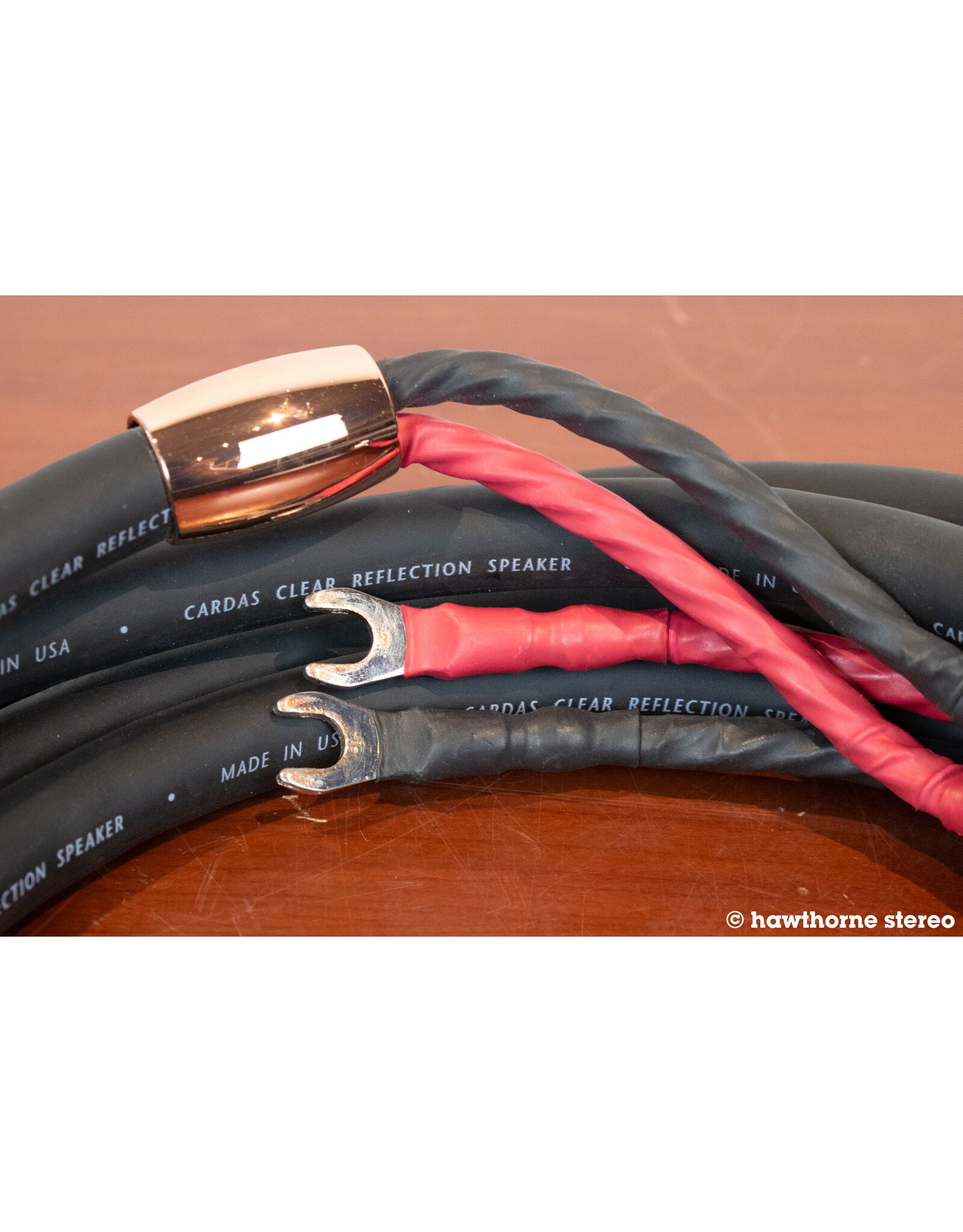 Cardas Cardas Clear Reflection Spade Speaker Cables USED