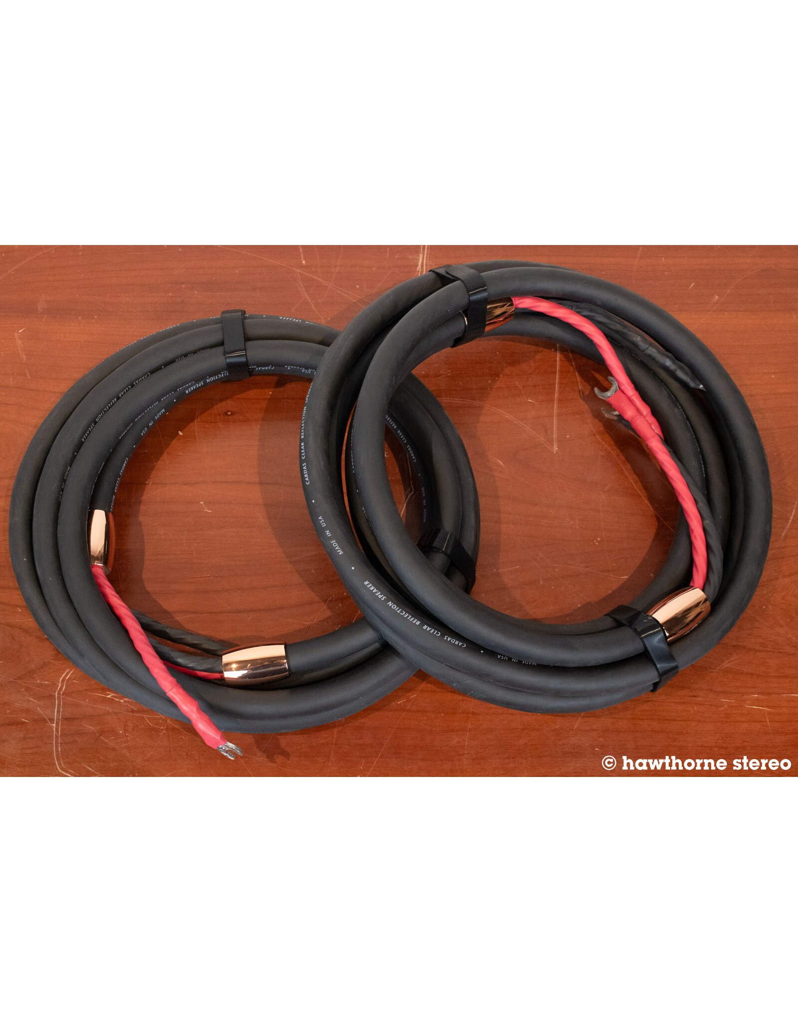 Cardas Cardas Clear Reflection Spade Speaker Cables USED