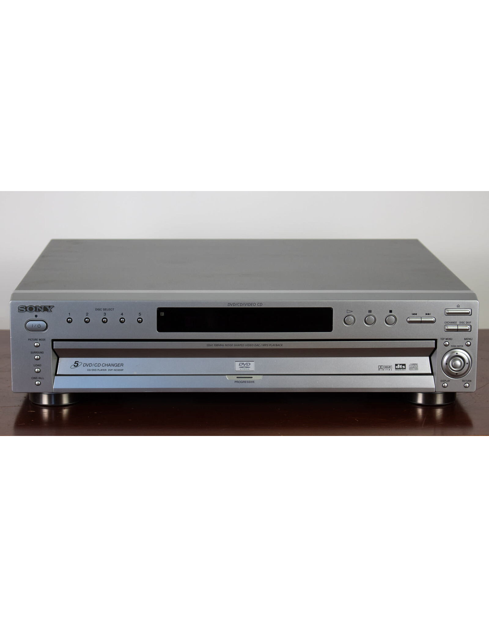Sony Sony DVP-NC655P 5-Disc DVD CD Player Silver USED