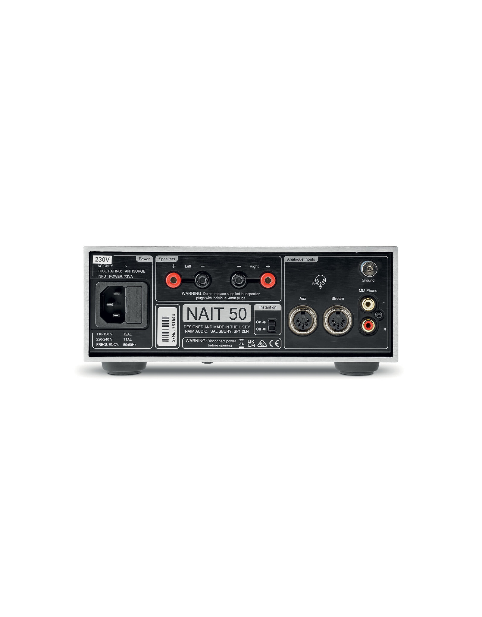 Naim Audio Naim Audio NAIT 50 Integrated Amplifier FACTORY REFURBISHED