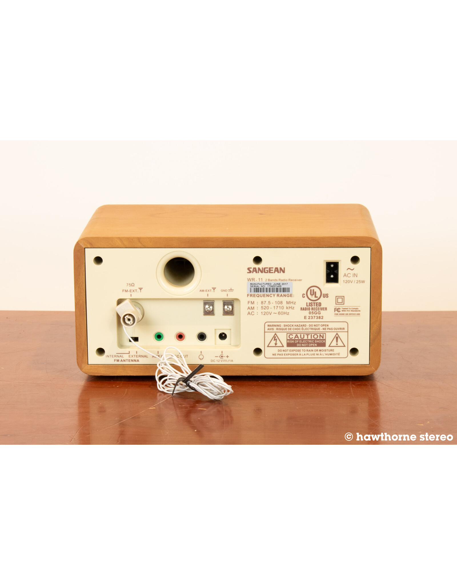 Sangean Sangean WR-11 Radio USED