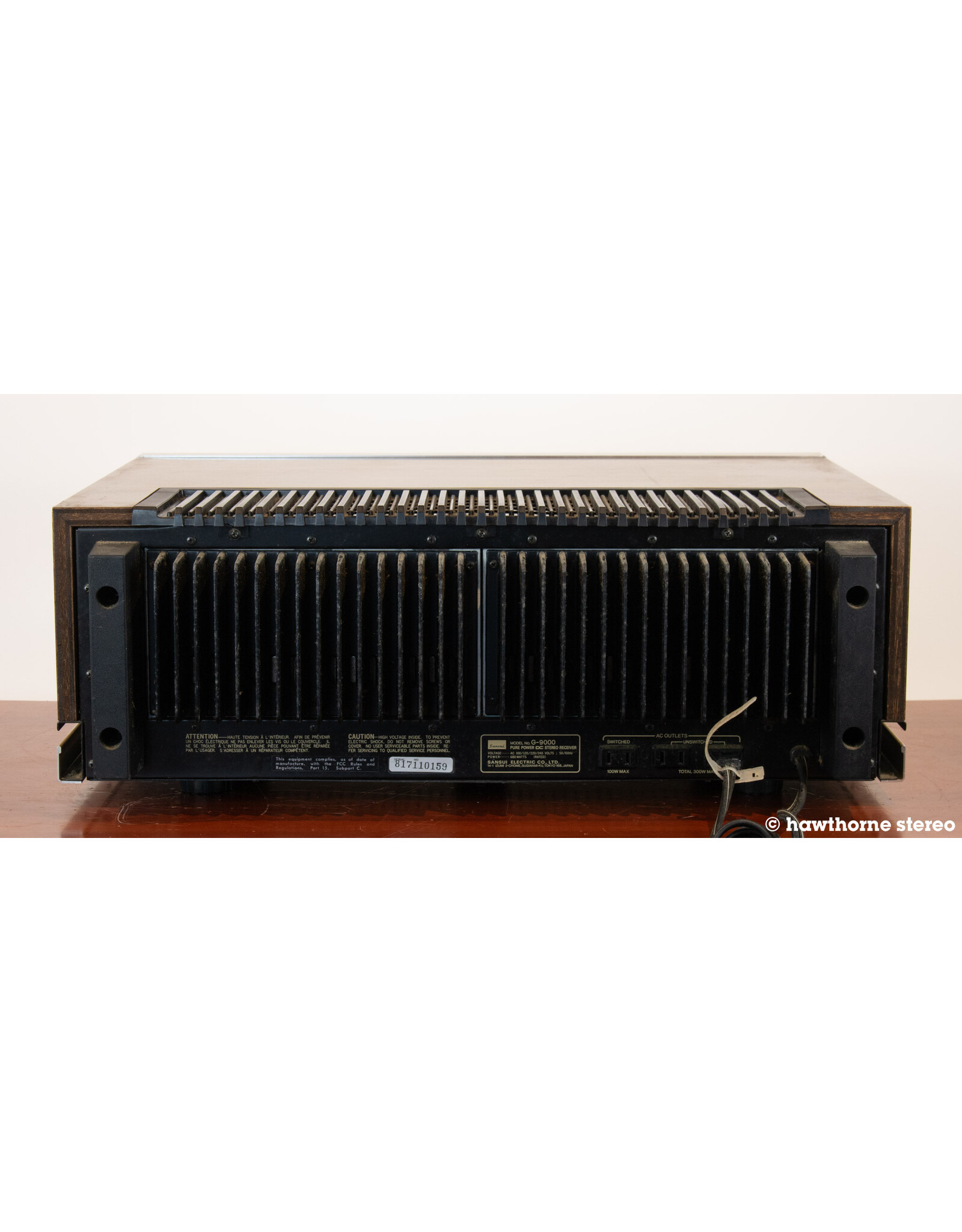 Sansui Sansui G-9000 Receiver USED