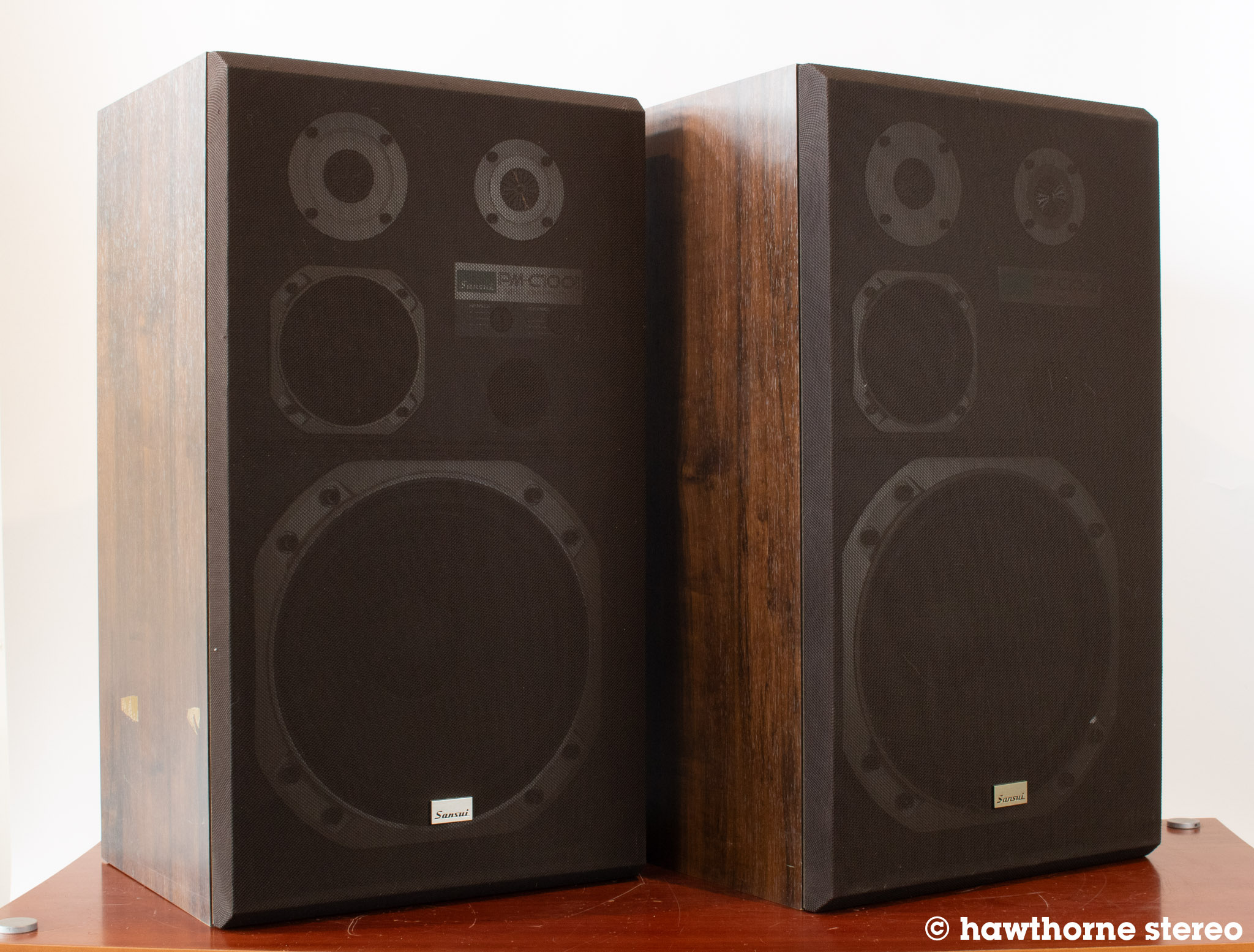 Sansui PM-C100 mk II Bookshelf Speakers USED - Hawthorne Stereo